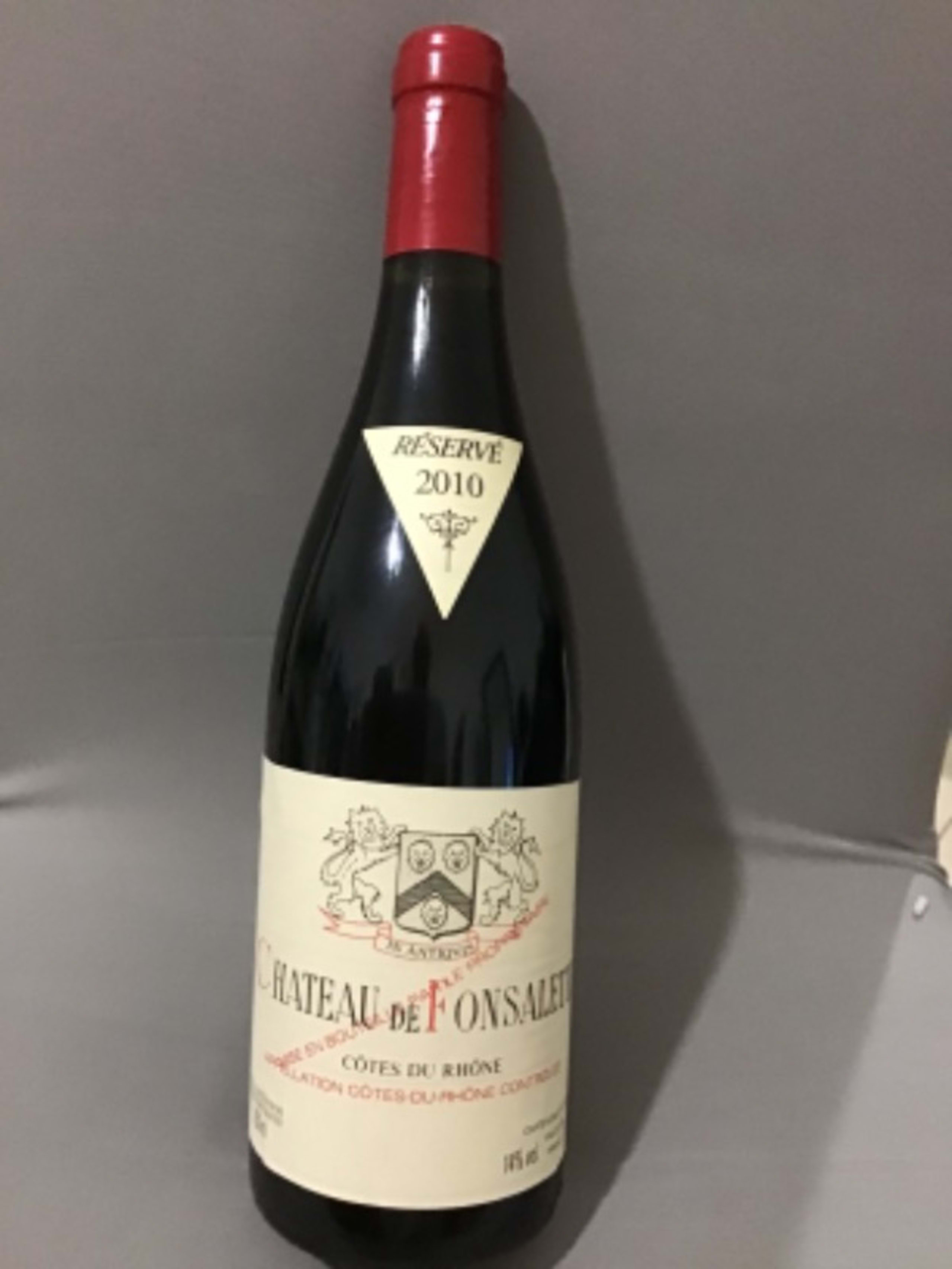 Côtes-du-Rhône, Château Fonsalette, 2010