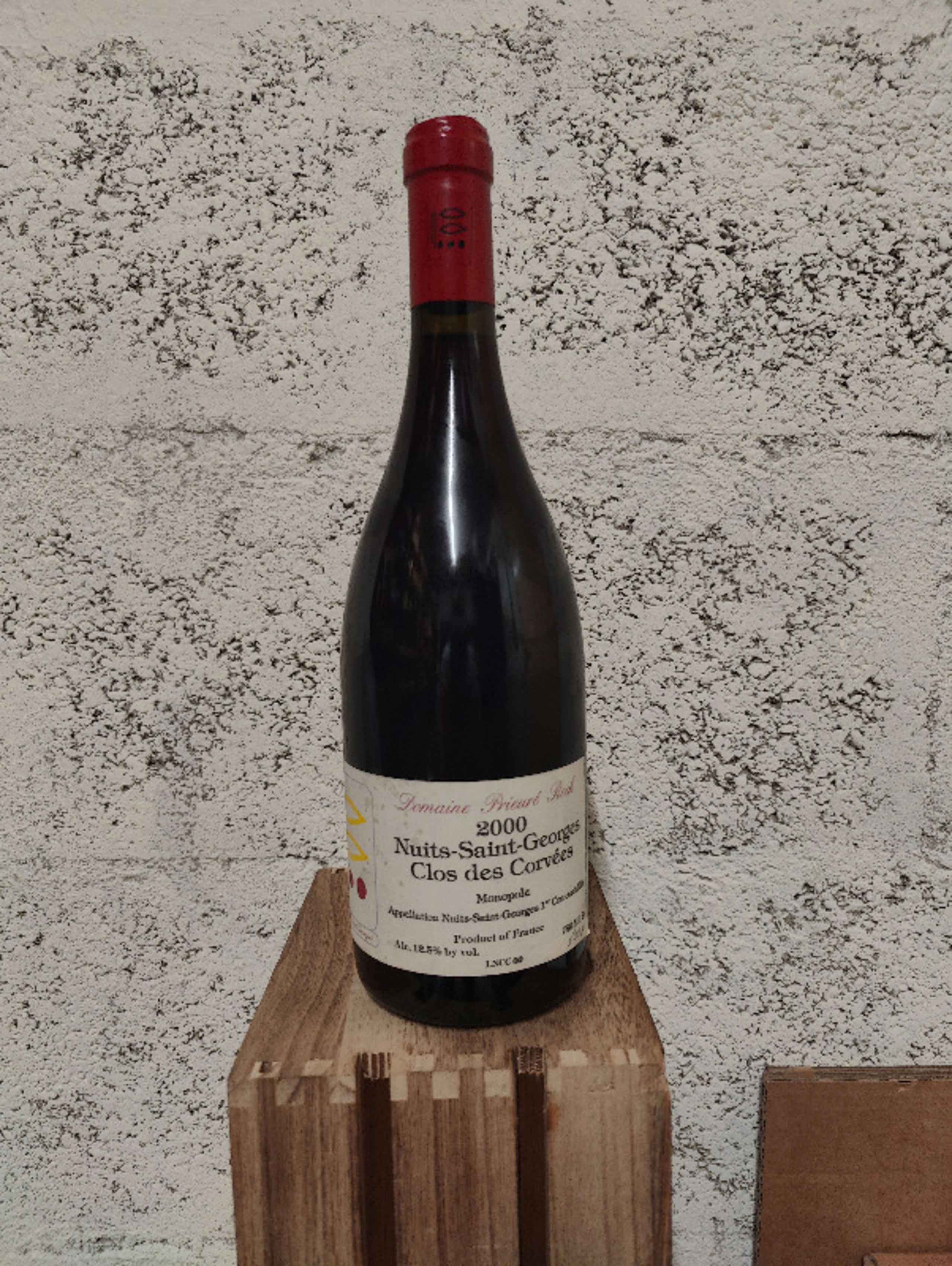 Nuits-Saint-Georges, Clos des Corvées - Monopole 1er Cru, domaine Prieuré Roch, 2000