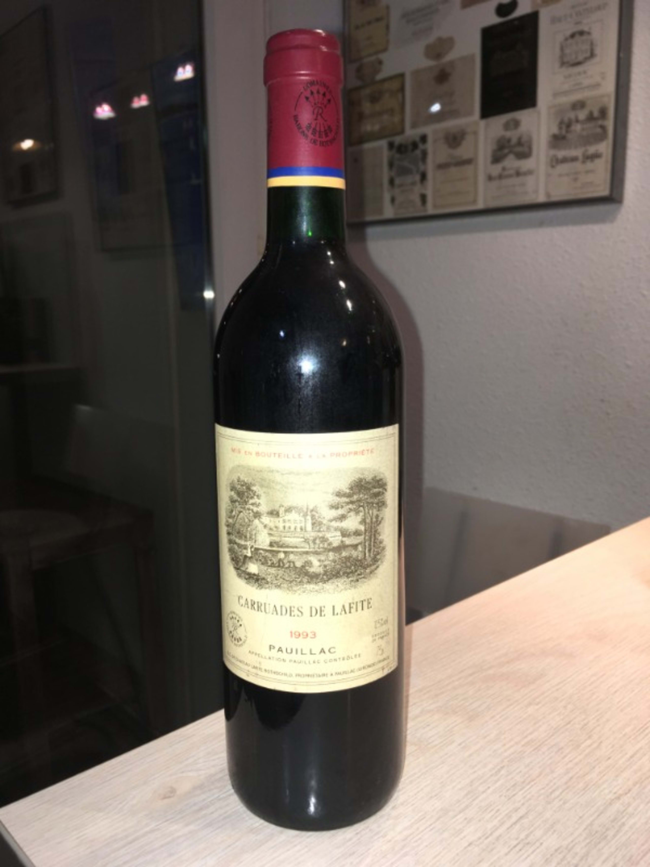 CARRUADES DE LAFITE, Pauillac, 1993