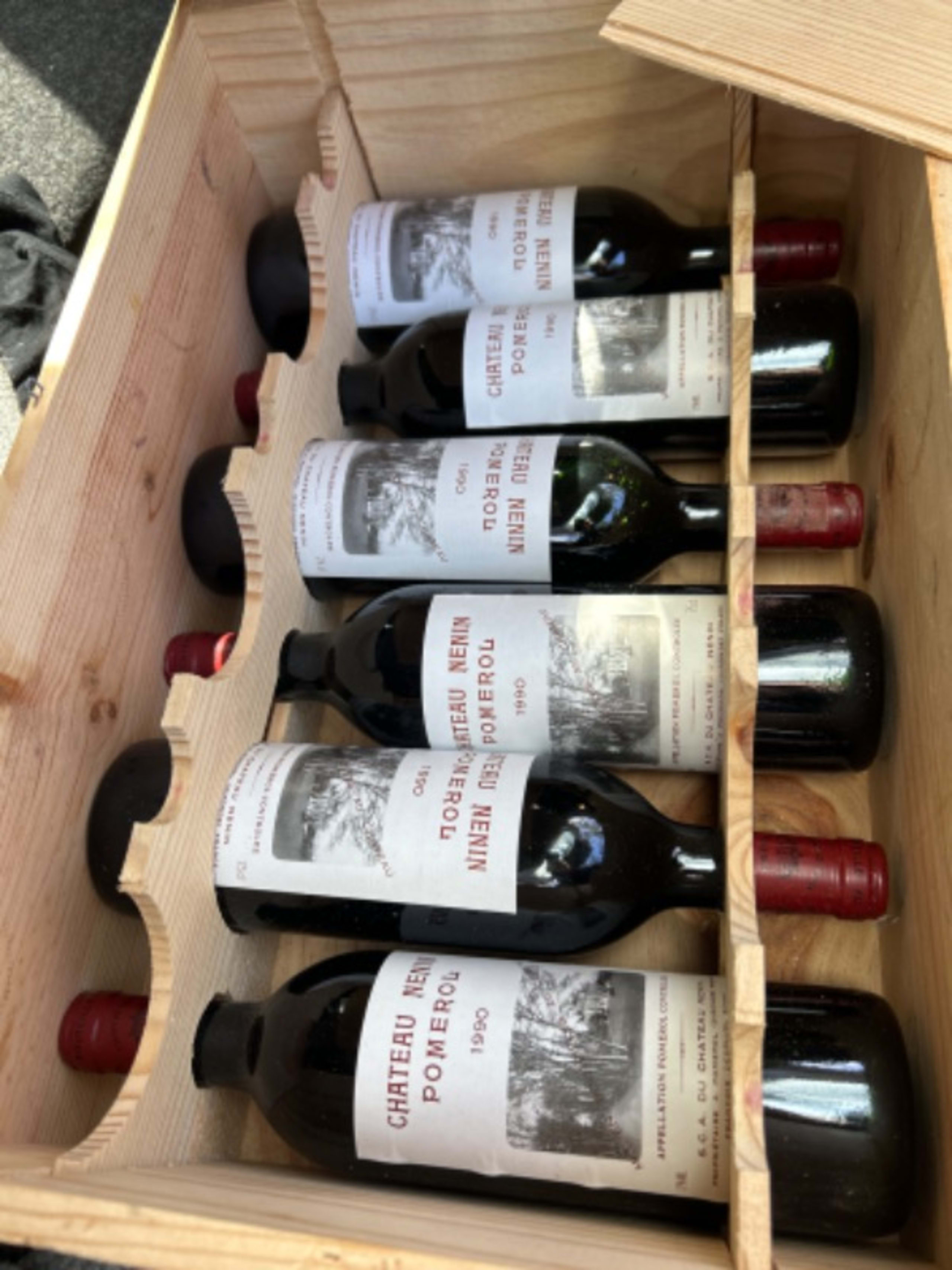 6 x Château Nenin, Pomerol, 1990