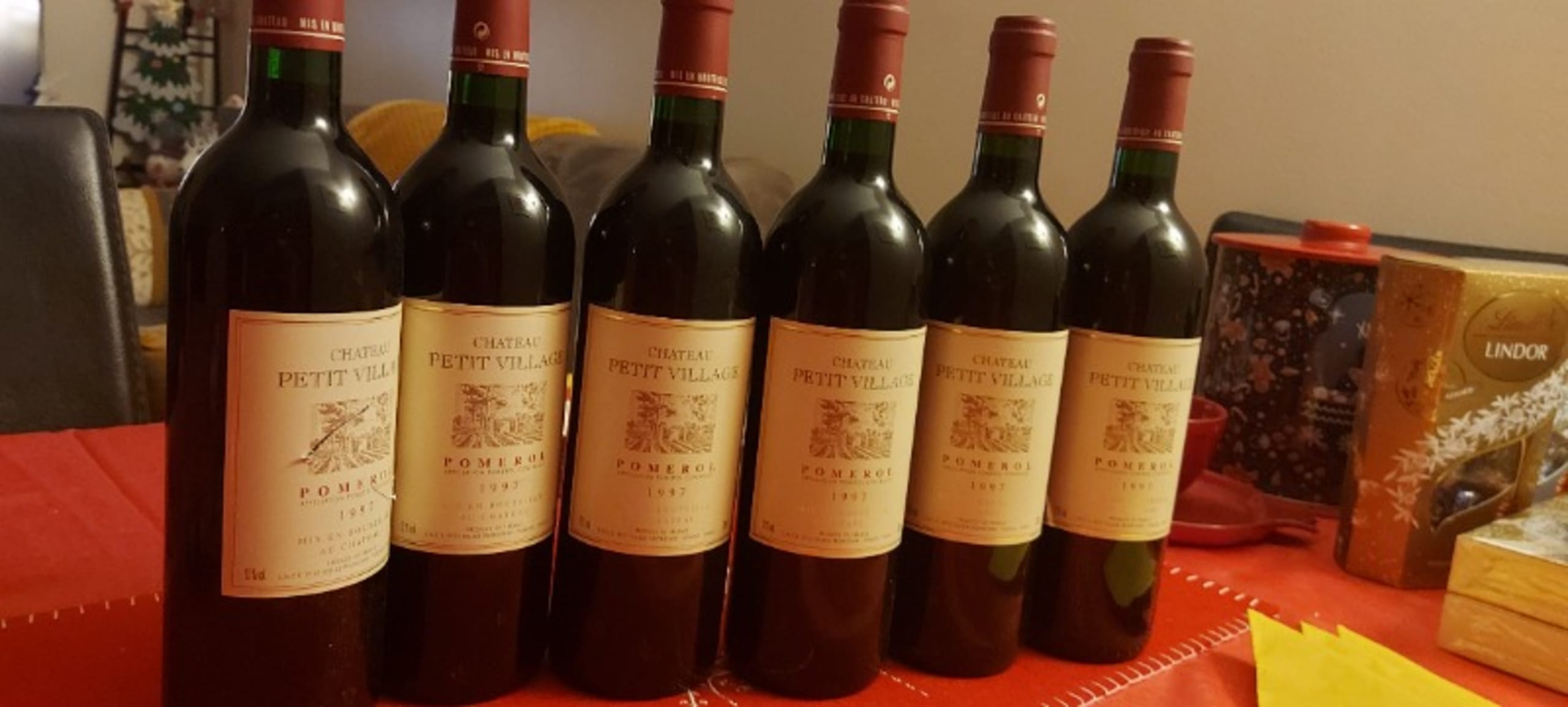 6 x Château Petit Village, Pomerol, 1997