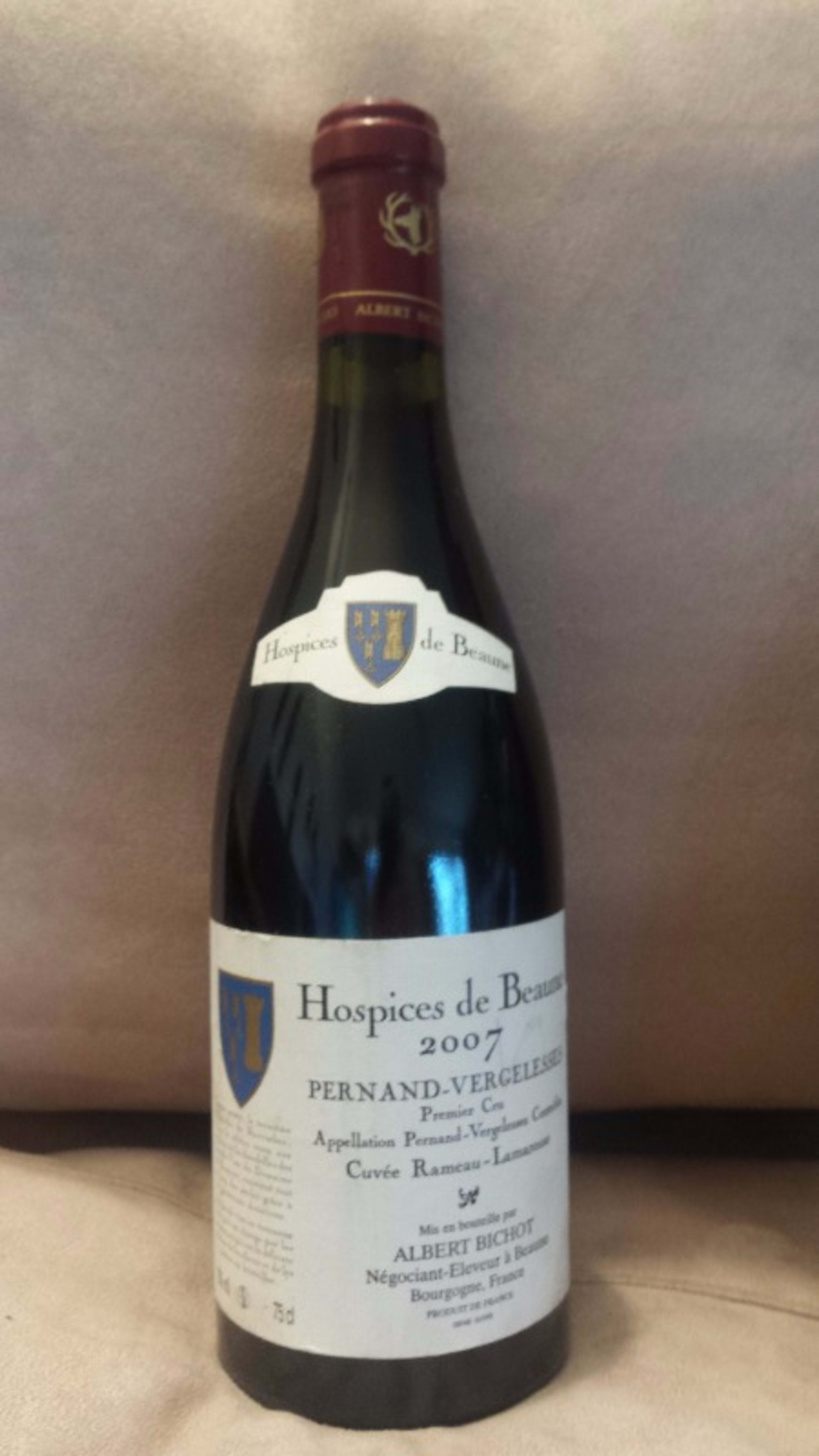1er cru, Pernand-Vergelesses, Hospices de Beaune, 2007