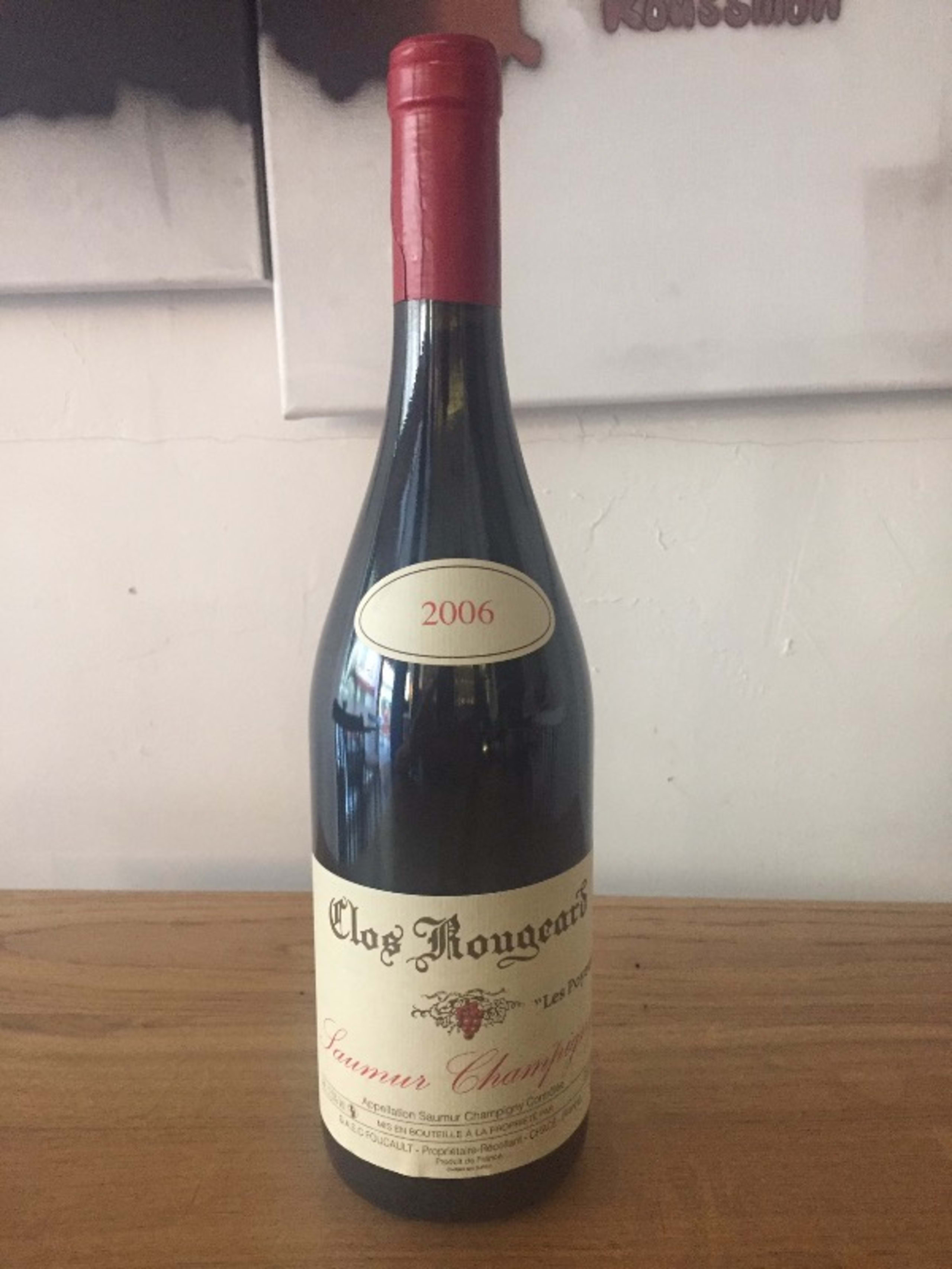 Les poyeux, Saumur Champigny, Clos Rougeard, 2006