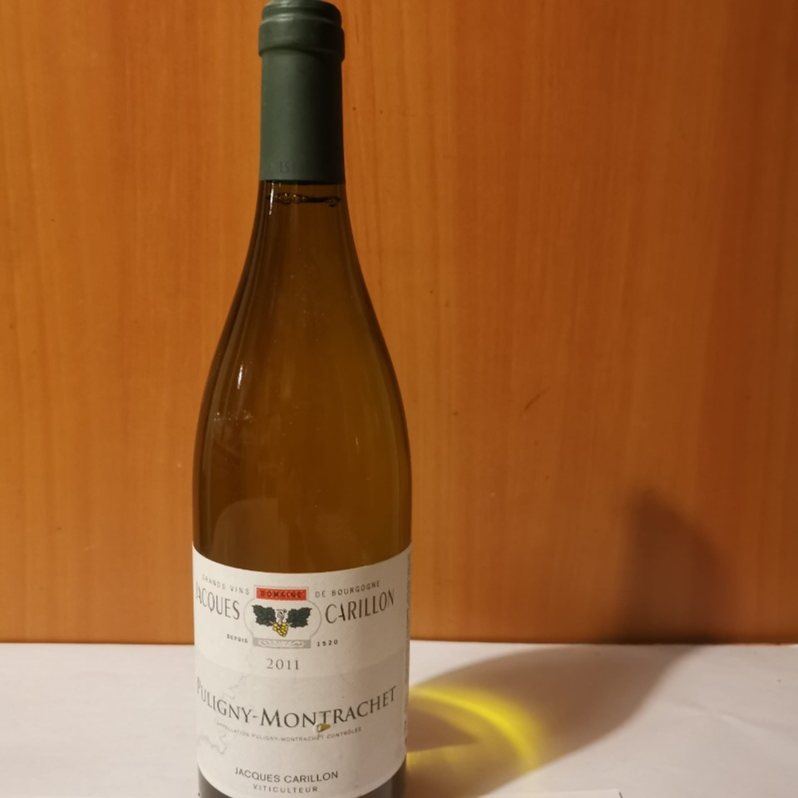 Puligny-Montrachet, Domaine Jacques Carillon, 2011