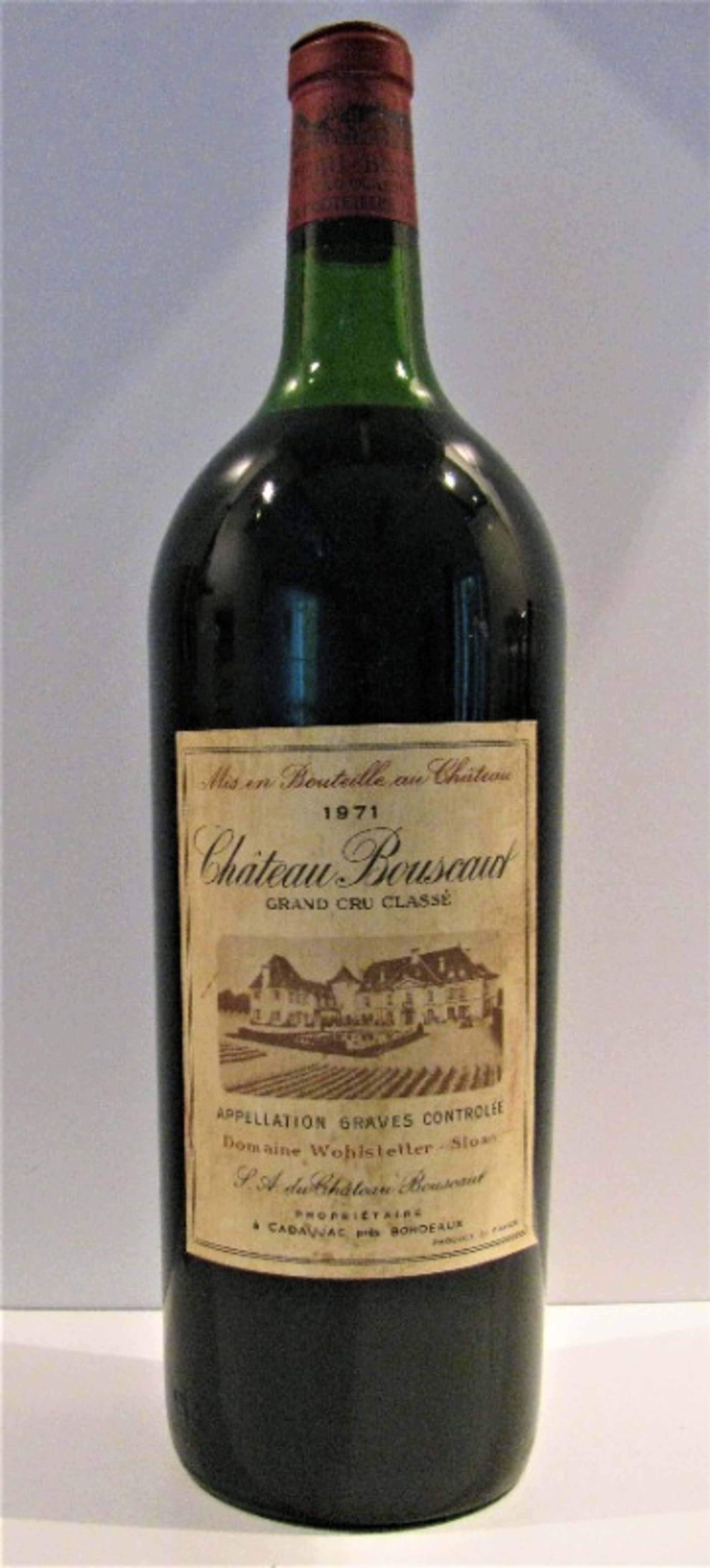 GCC, Château Bouscaut, Graves, 1971 (Magnum)