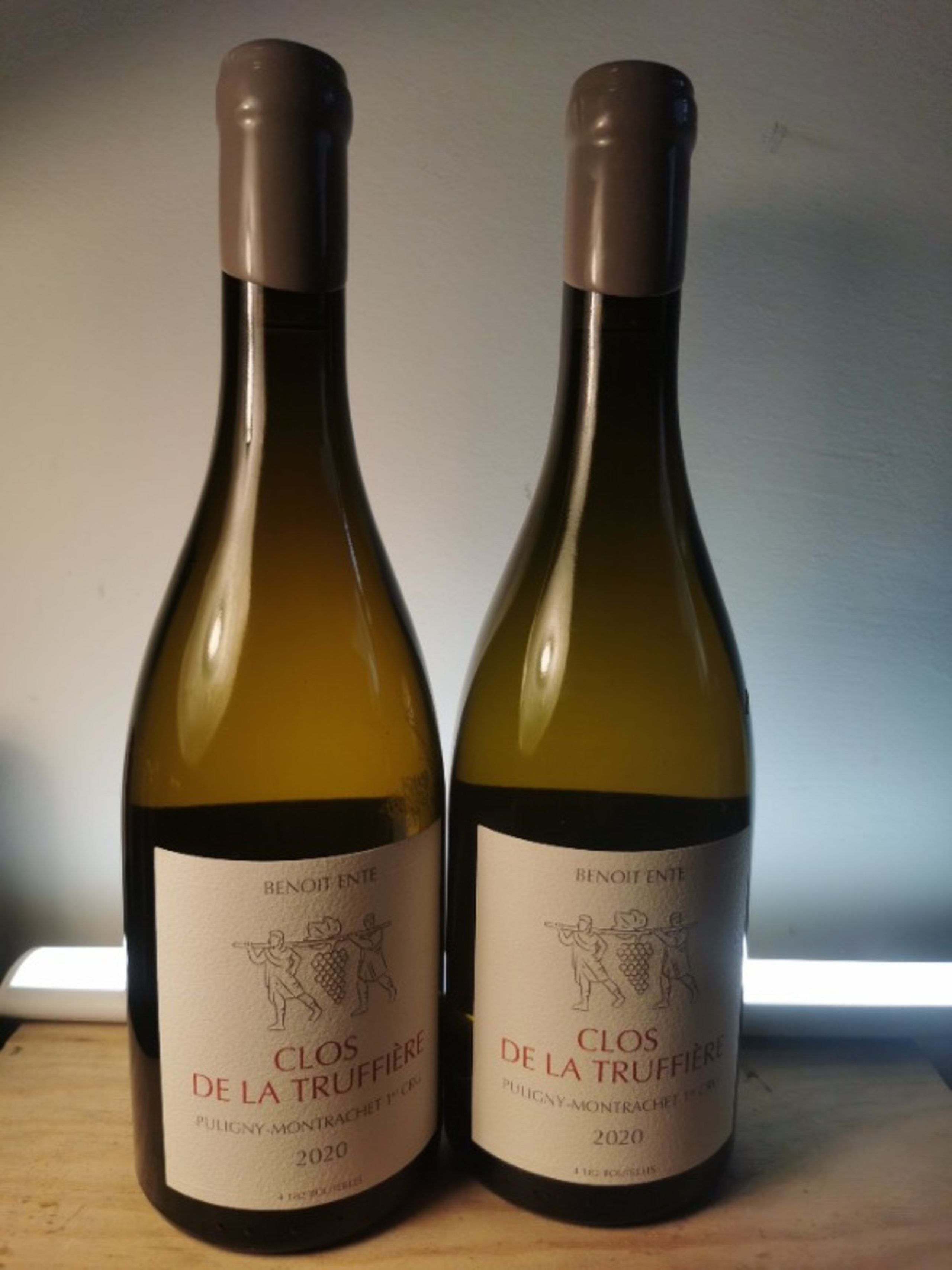2 x Puligny-Montrachet, Clos de la Truffière, Benoît Ente, 2020