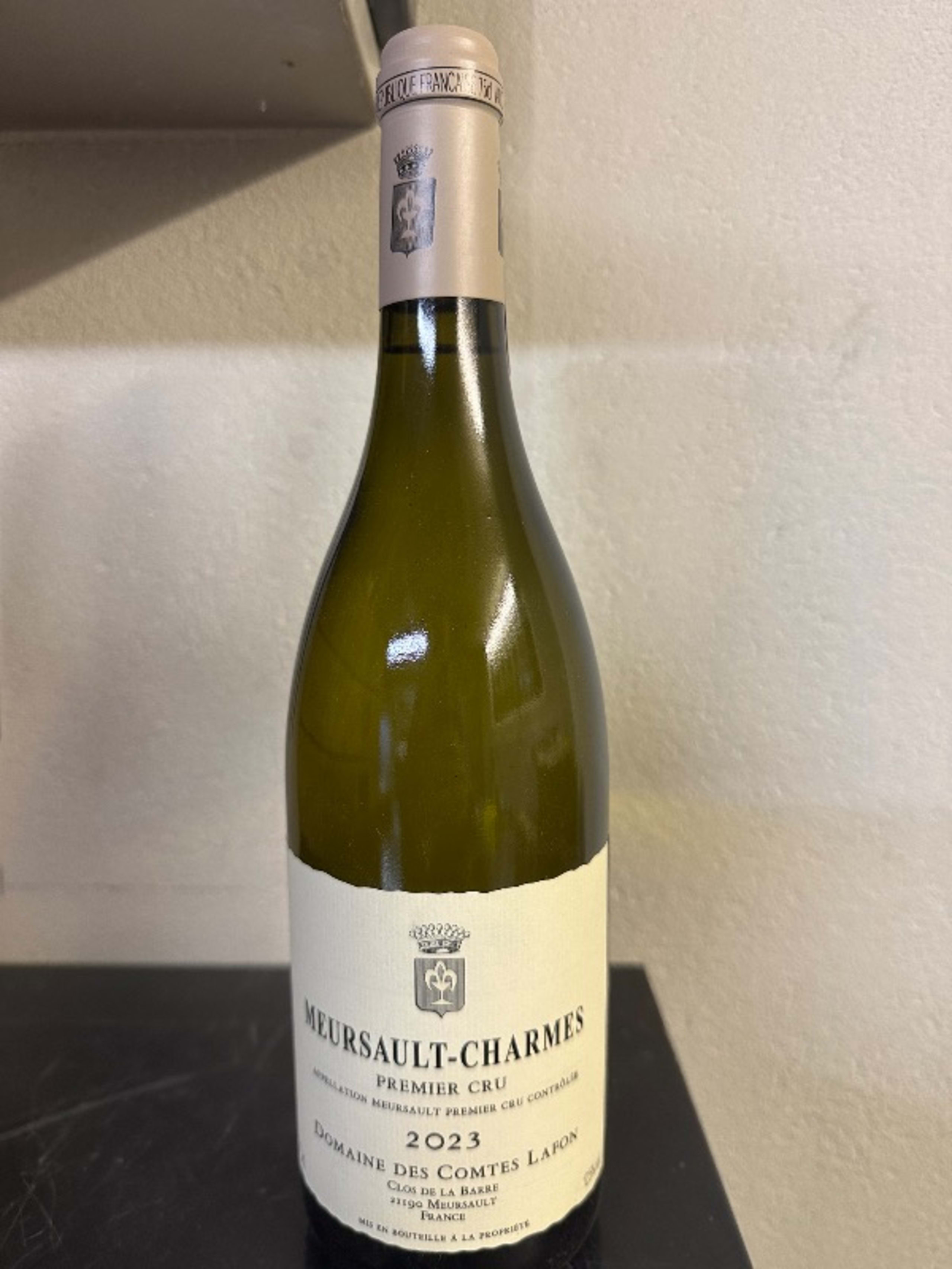Meursault, 1er cru Les Charmes, Domaine des Comtes Lafon, 2023