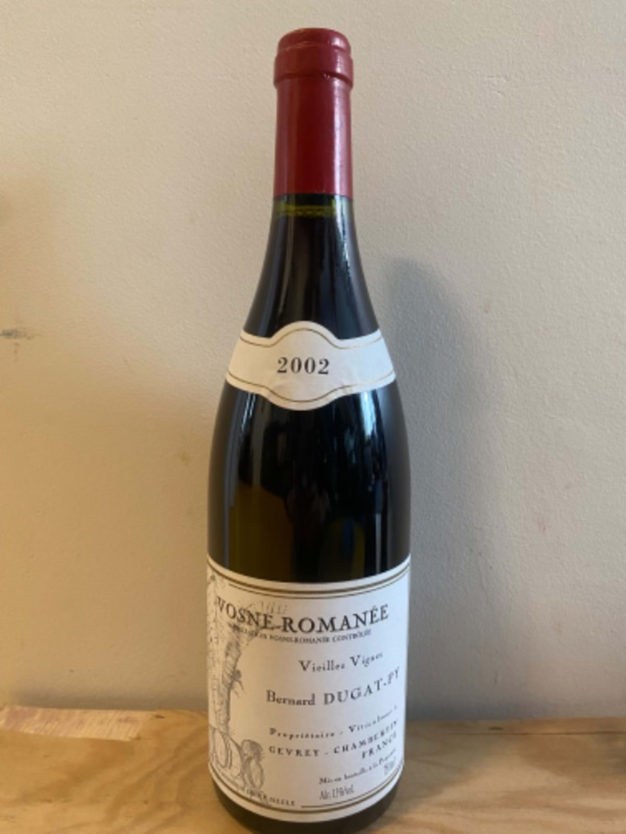 Vosne-Romanée, Vieilles Vignes, Bernard Dugat-Py, 2002