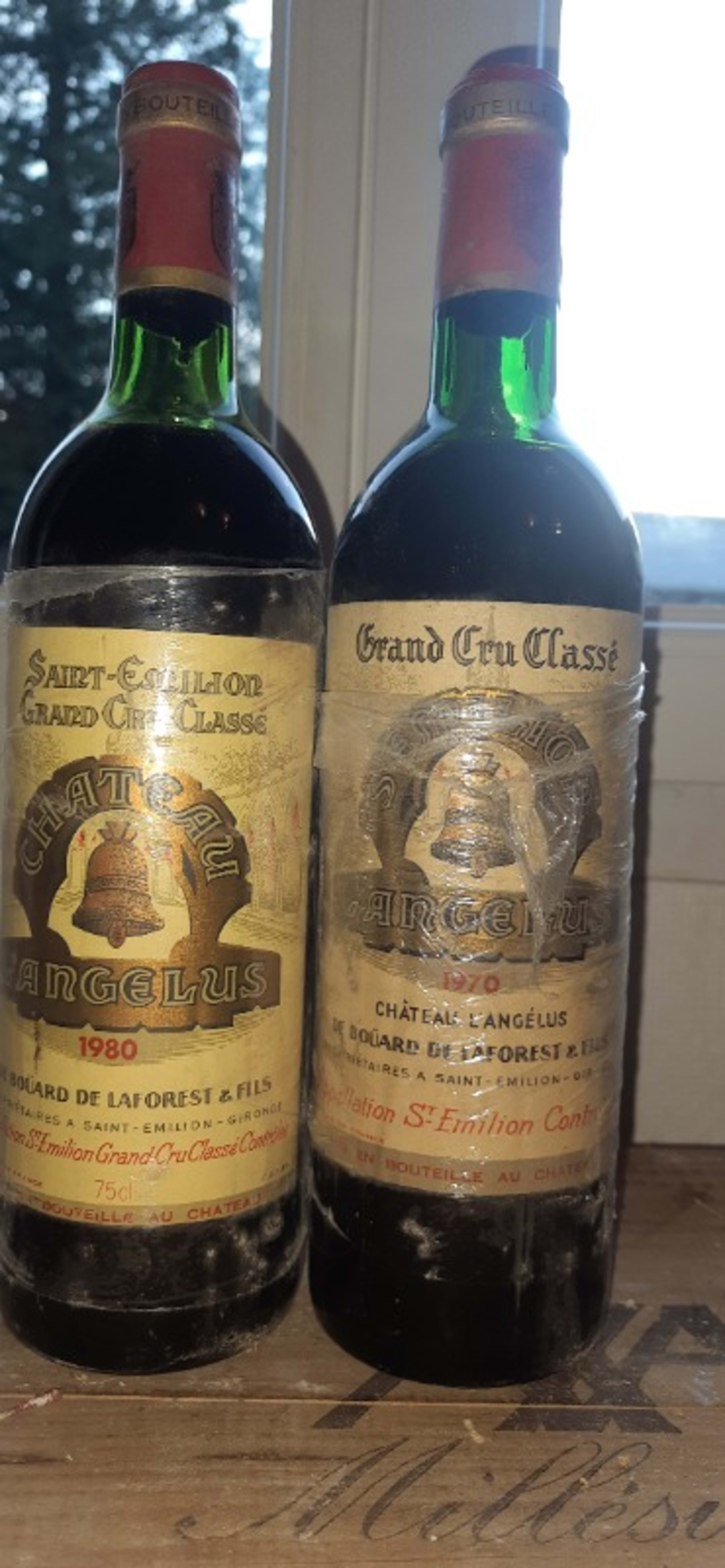 2 x Château L'Angelus, Saint-Émilion Grand Cru, 1970