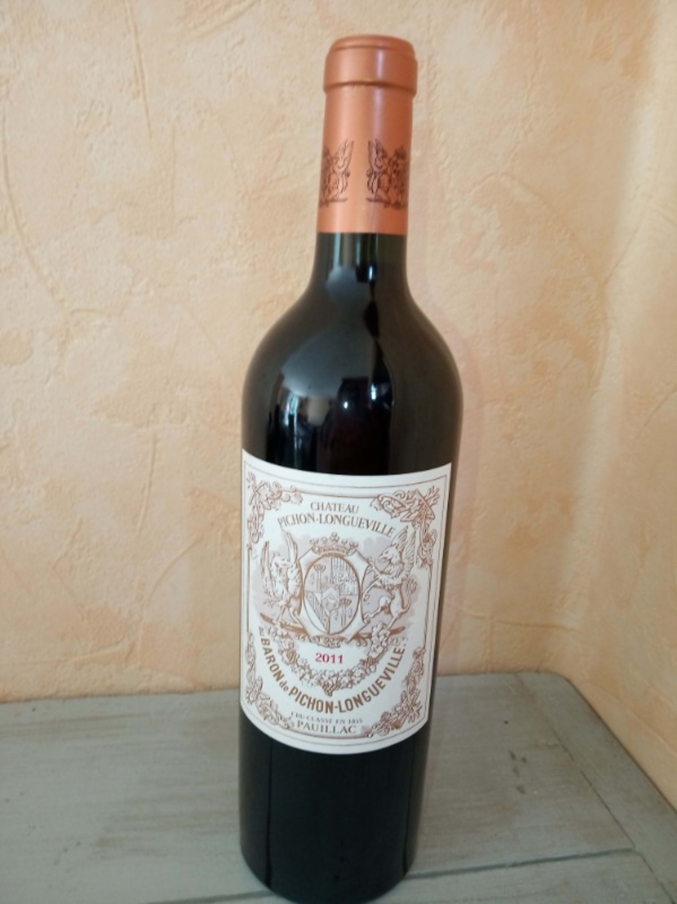 2e cru classé, Château Pichon de Longueville Baron, Pauillac, 2011