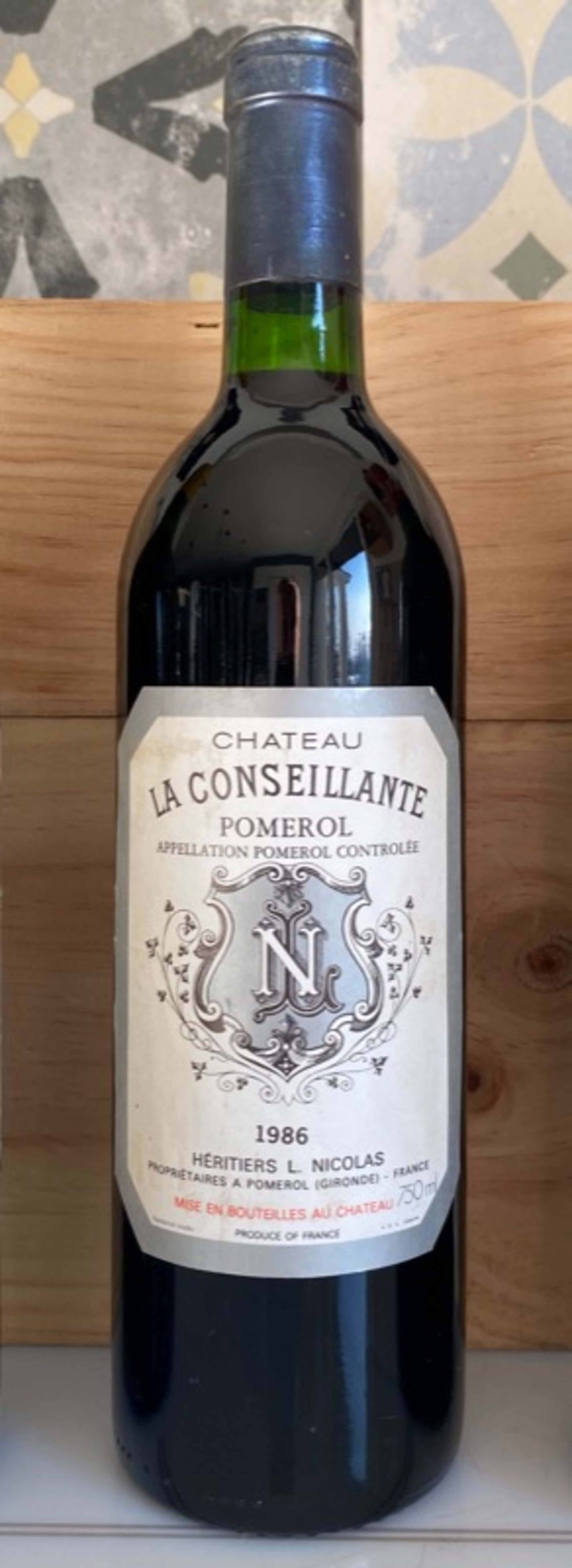 Château La Conseillante, Pomerol, 1986