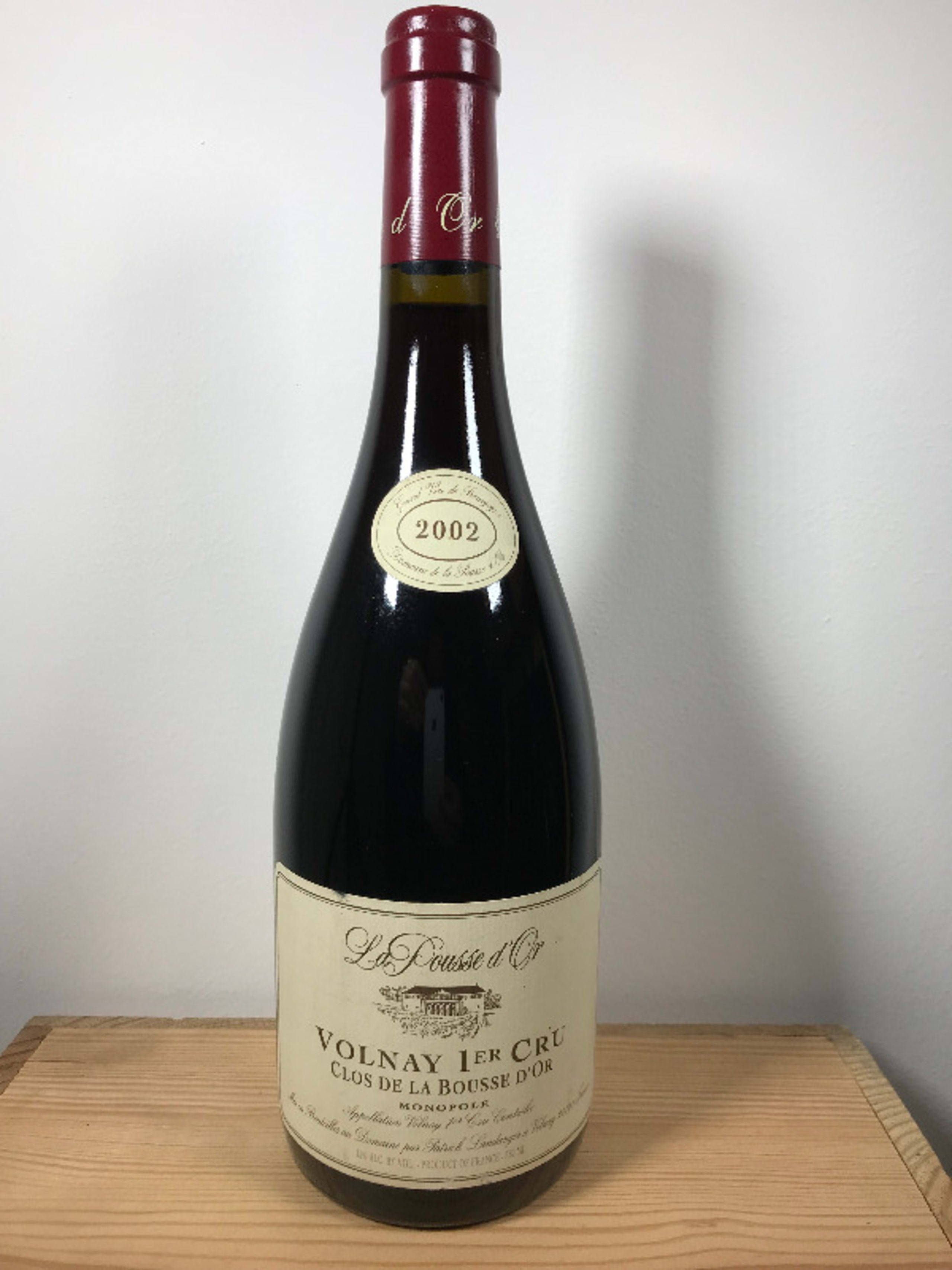 Volnay, 1er cru - Clos de Bousse d'Or, Domaine de la Pousse d'Or, 2002