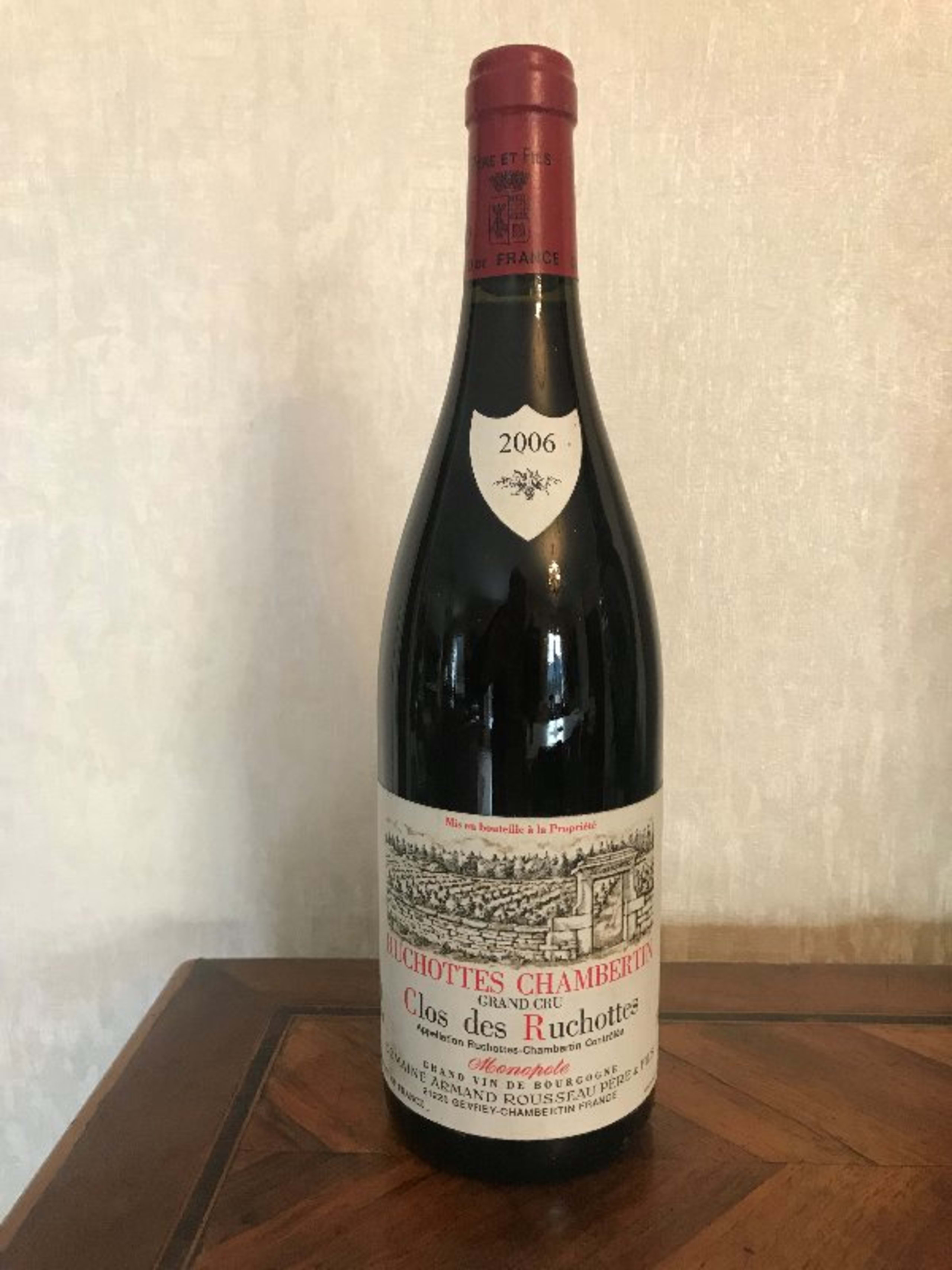 Ruchottes-Chambertin, Clos des Ruchottes, DOMAINE A. ROUSSEAU, 2006