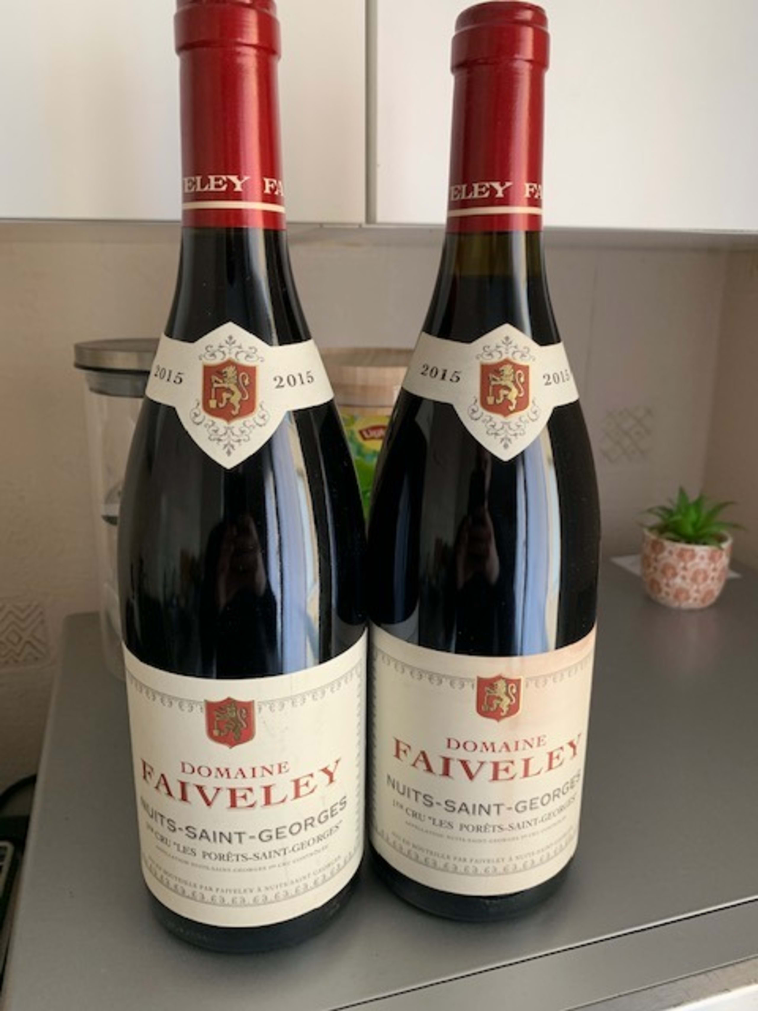 2 x Nuits-Saint-Georges, 1er cru - Les Porêts-Saint-Georges, Domaine Faiveley, 2015