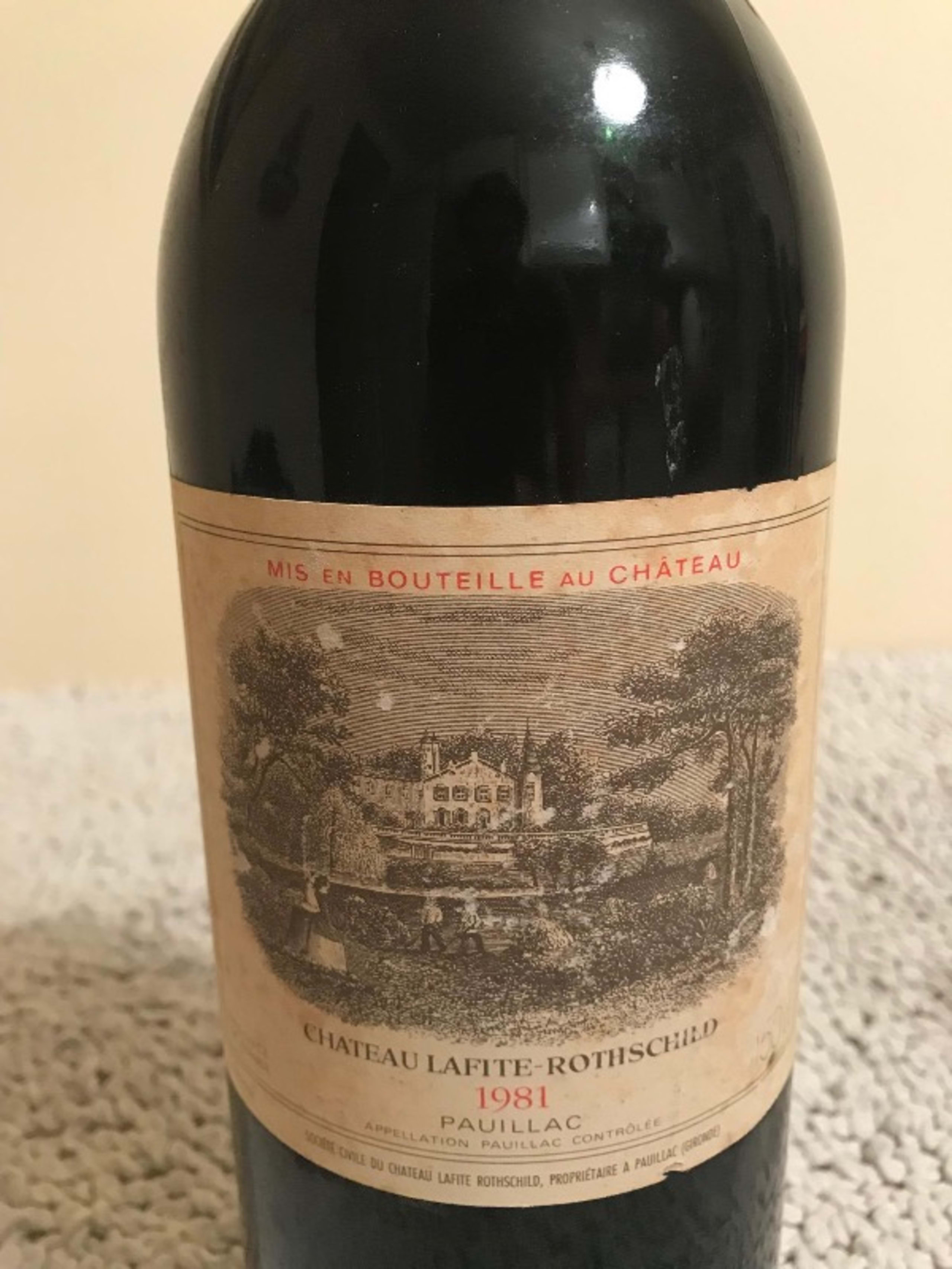 château Lafite Rothschild, Pauillac, 1981 (Mg)