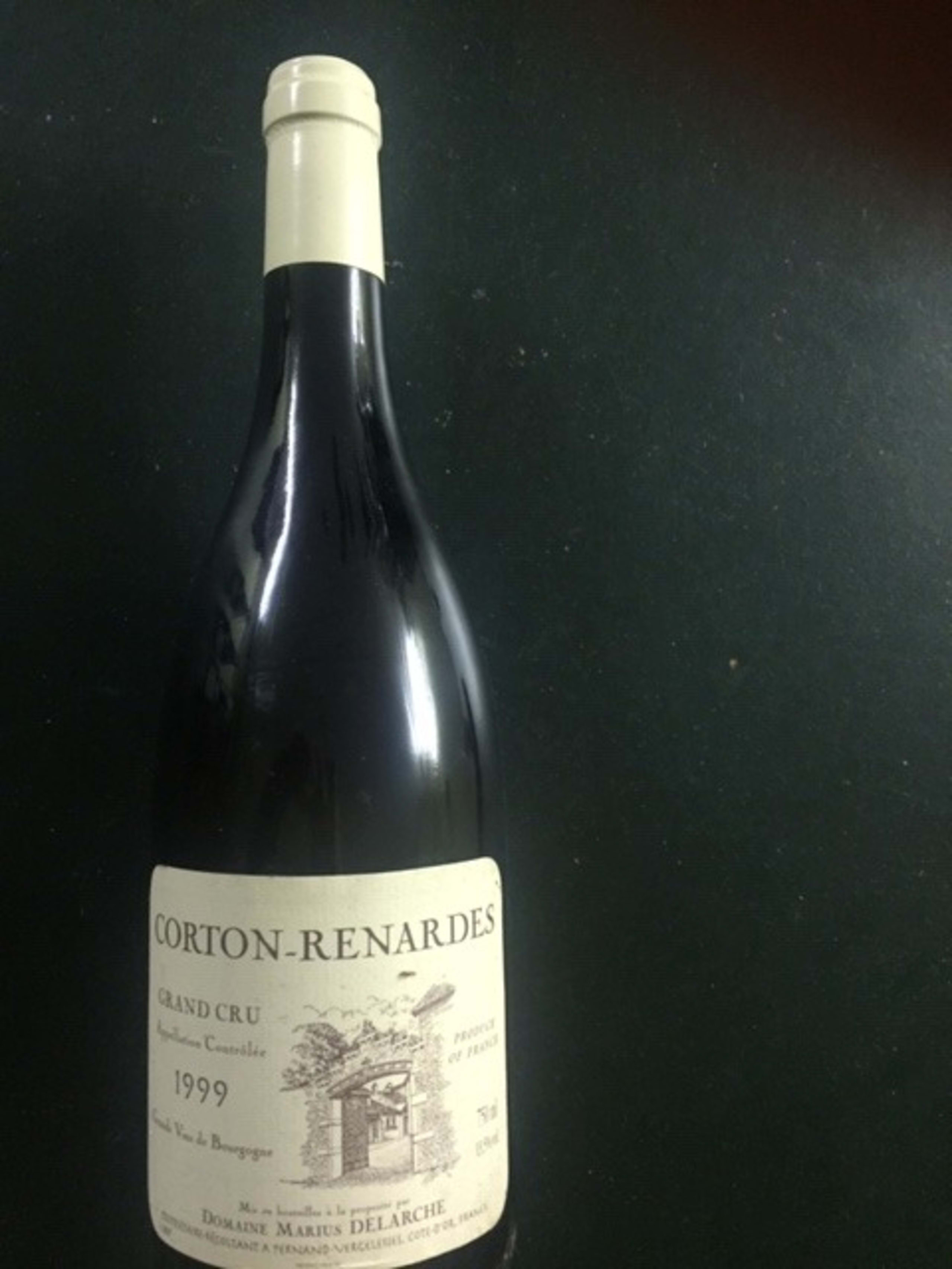 Corton, Domaine Marius Delarche, 1999