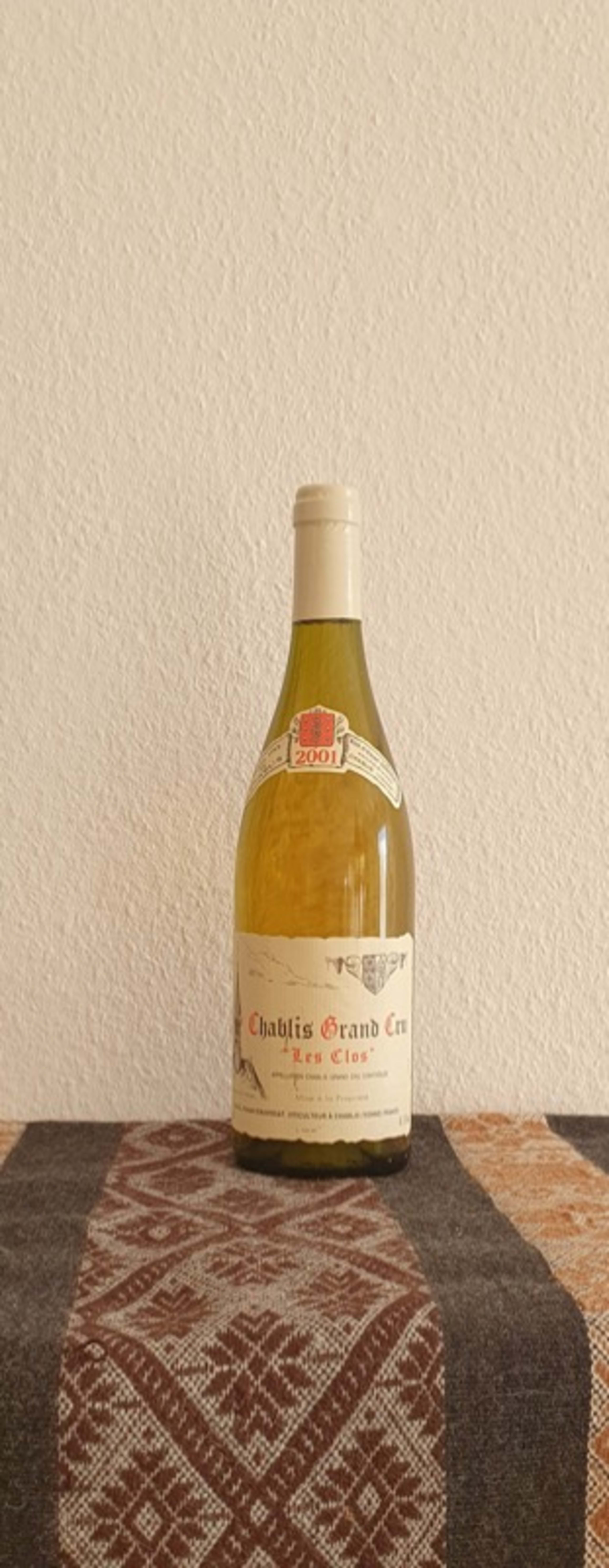 Chablis Grand Cru, Les Clos, Vincent Dauvissat, 2001
