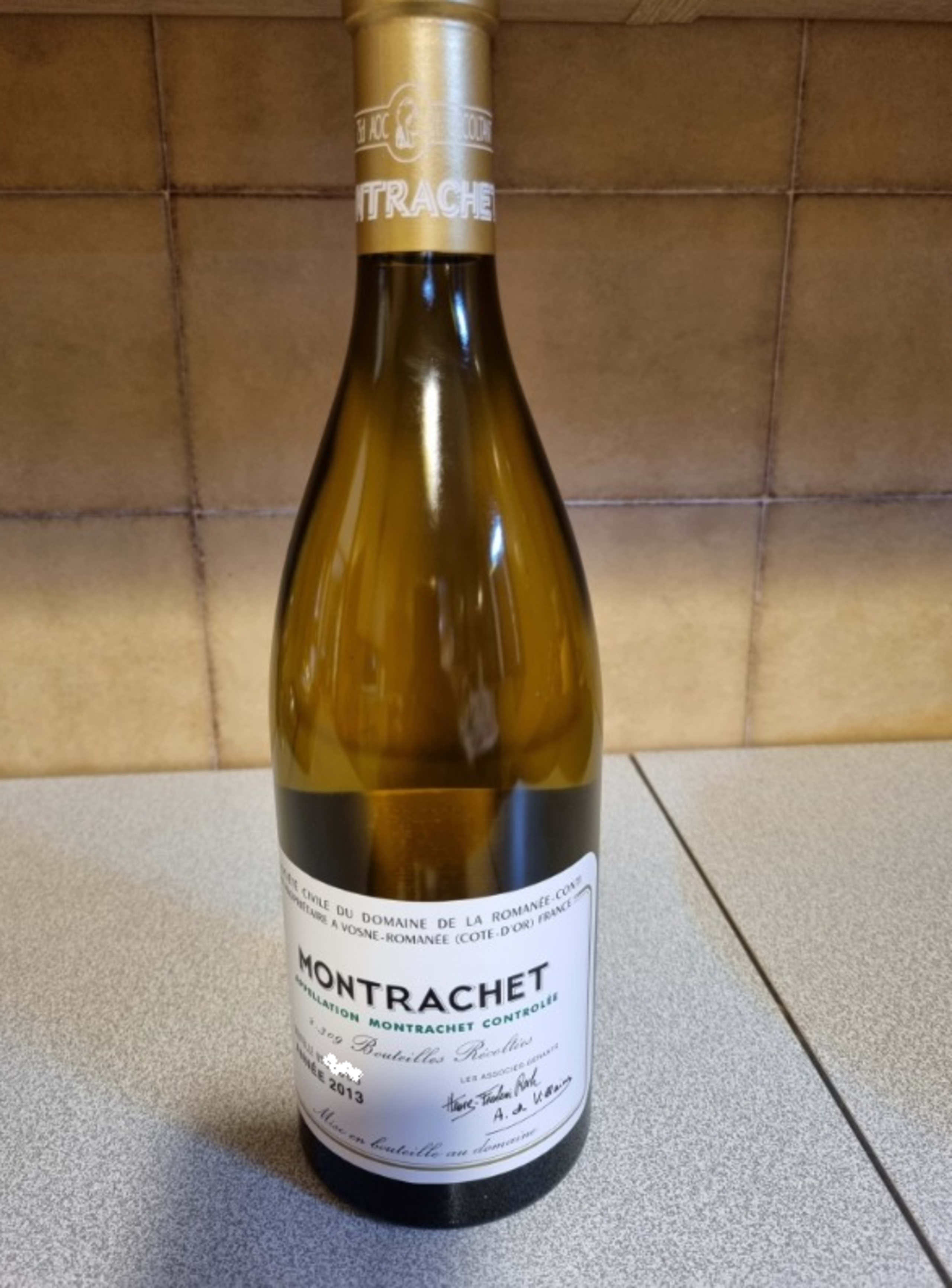 Montrachet, Domaine de la Romanée Conti, 2013