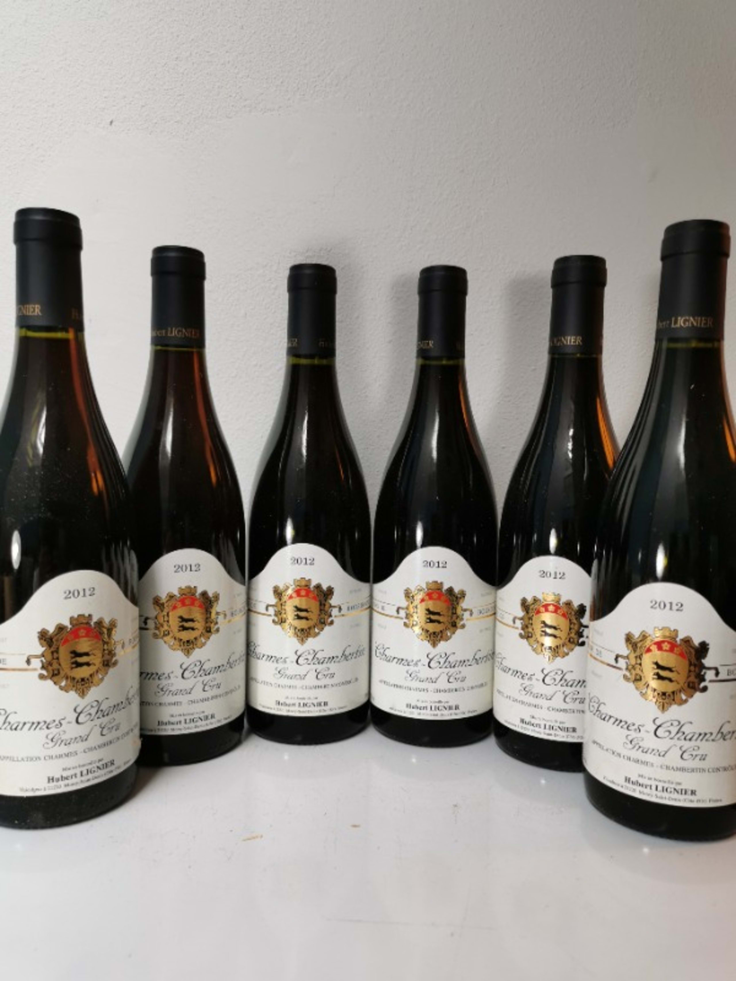6 x Charmes-Chambertin, Grand Cru, Hubert Lignier, 2012