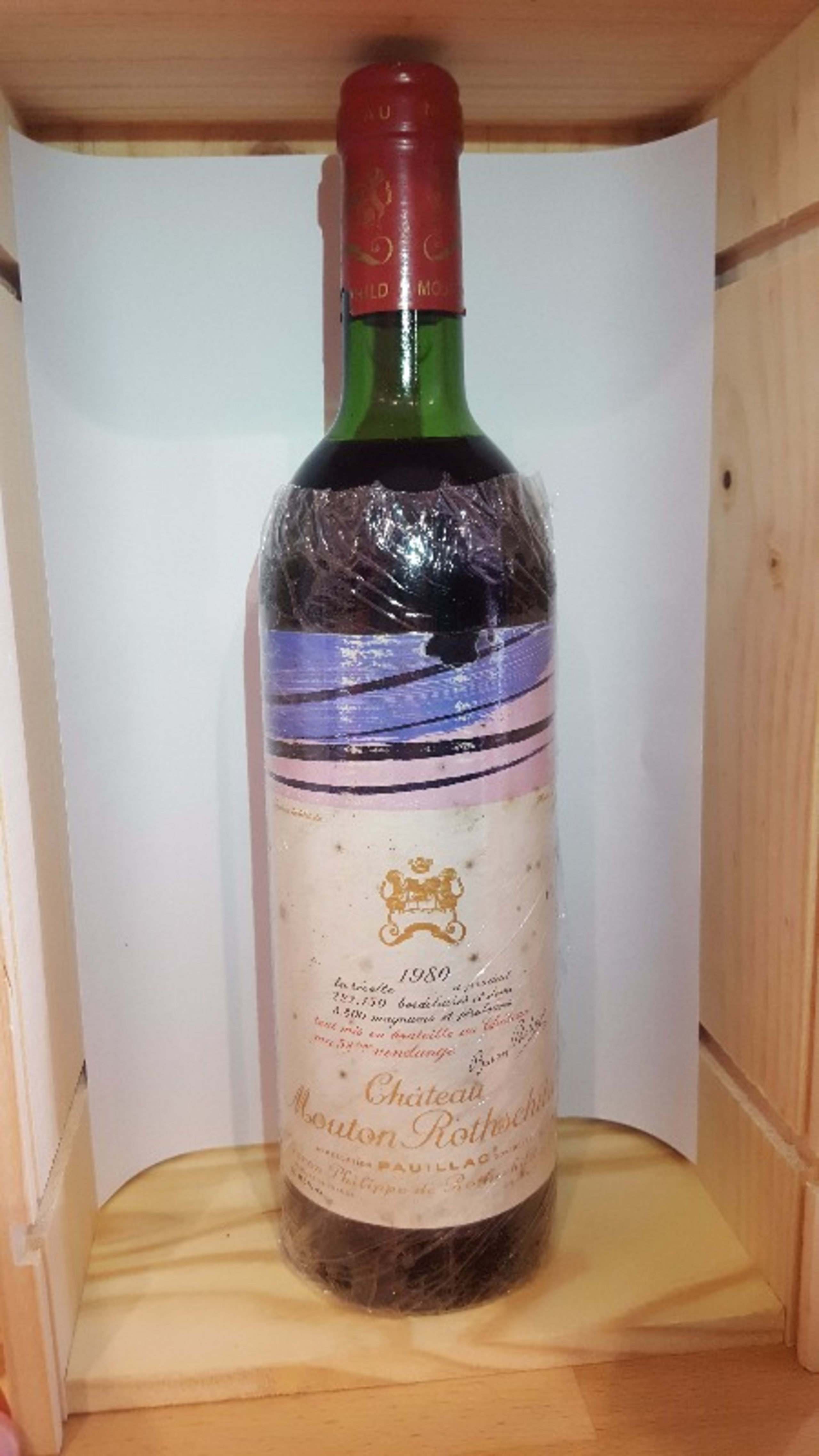 Château Mouton Rothschild, Pauillac, 1980