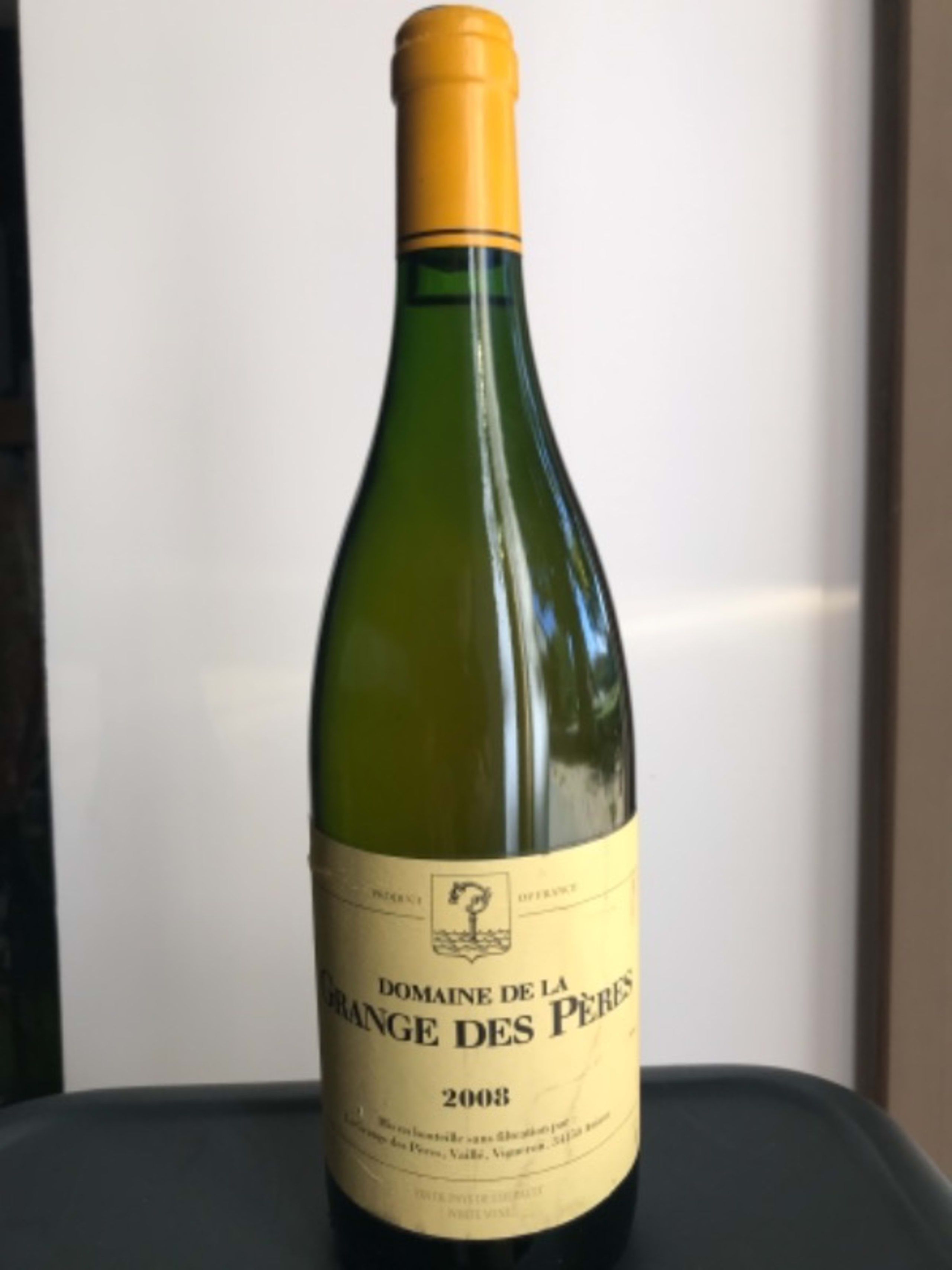 Grange des Pères (Bc/Wh), Vin de Pays de l'Hérault, 2008