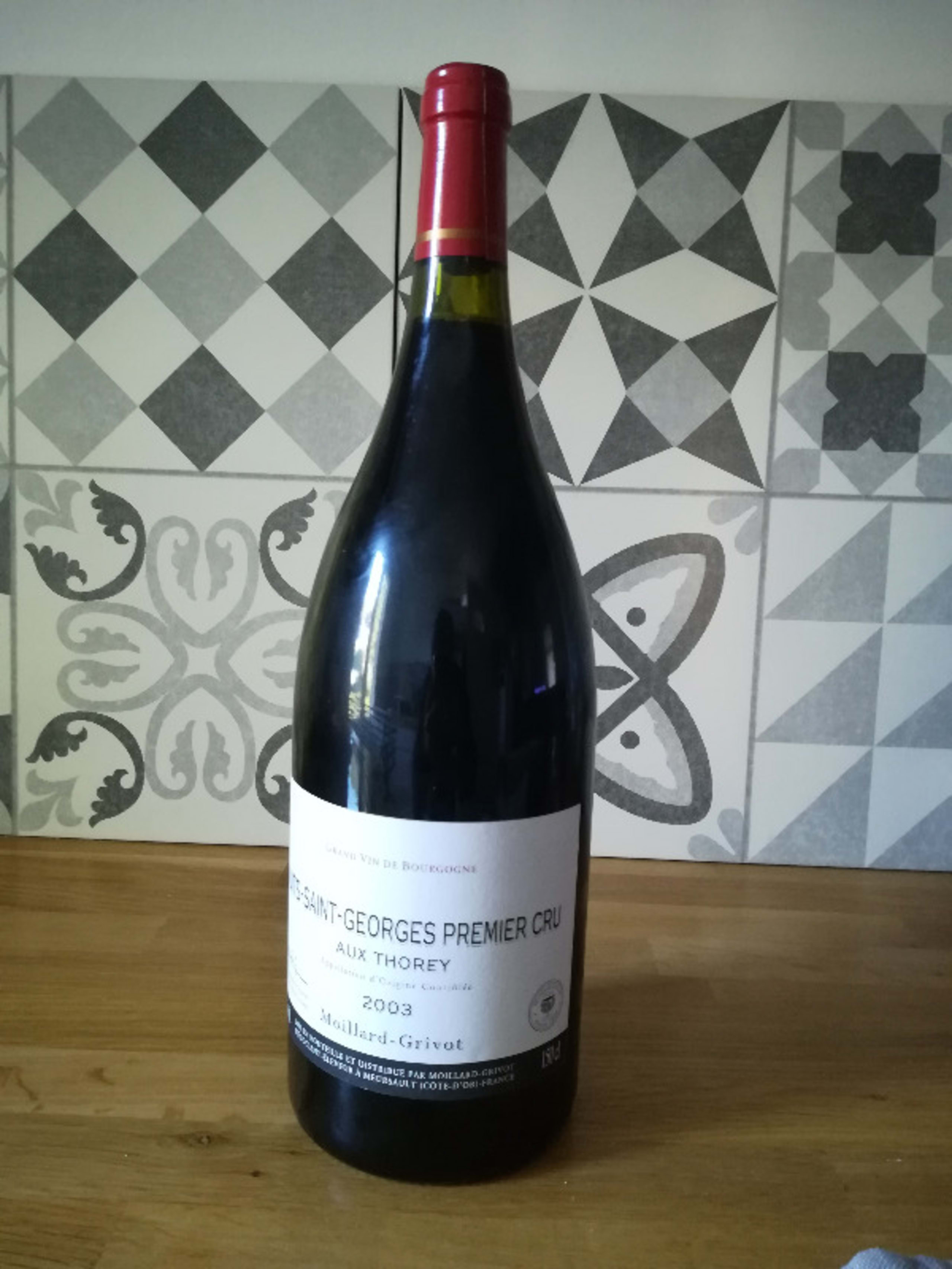 Nuits-Saint-Georges, Aux Thorey - premier cru, Domaine Moillard Grivot, 2003 (Mg)