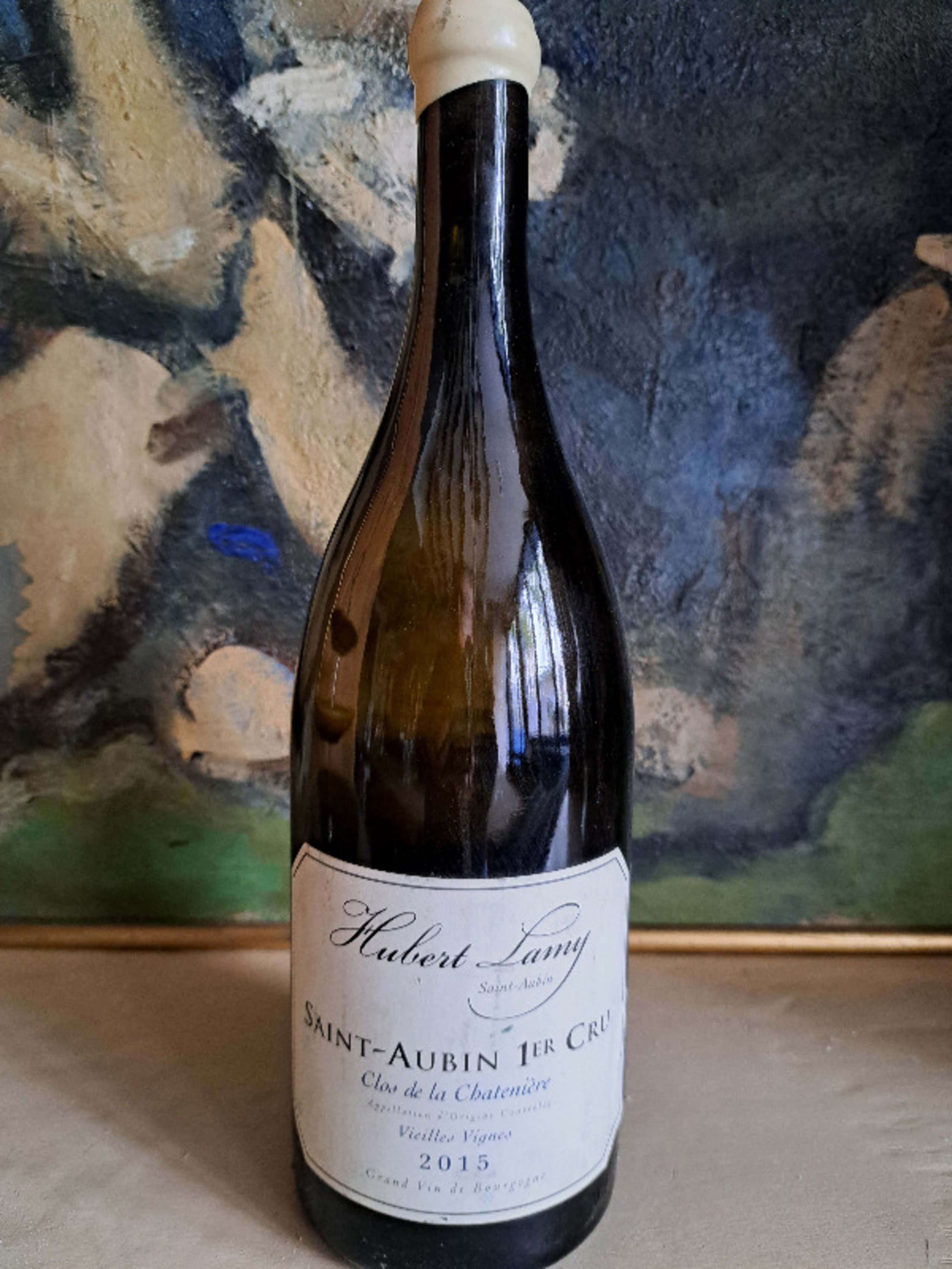 Saint-Aubin, 1er cru -  clos de la Chatenière, Hubert Lamy, 2015 (Magnum)