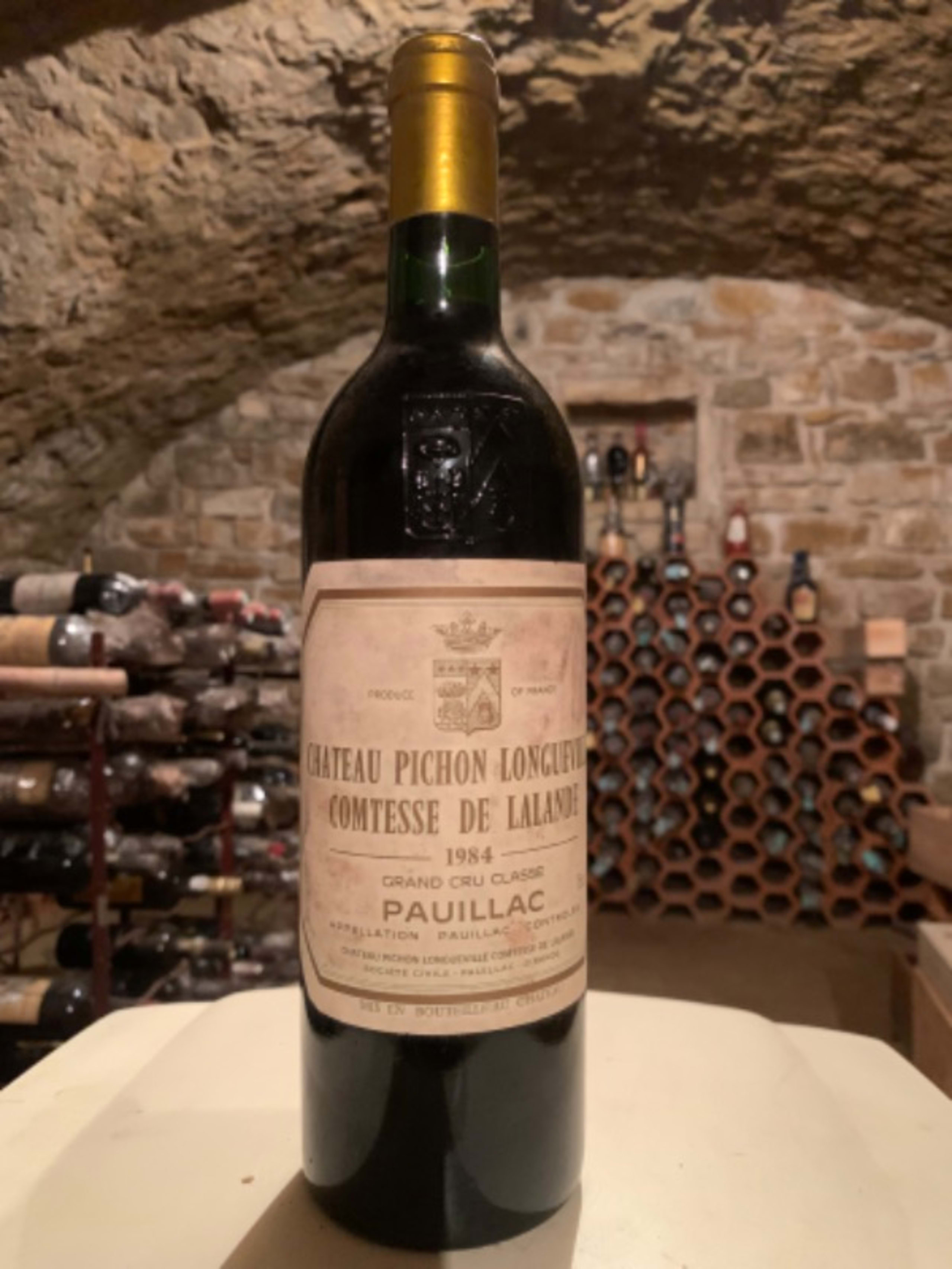 Château Pichon Longueville,  Comtesse de Lalande, Pauillac, 1984