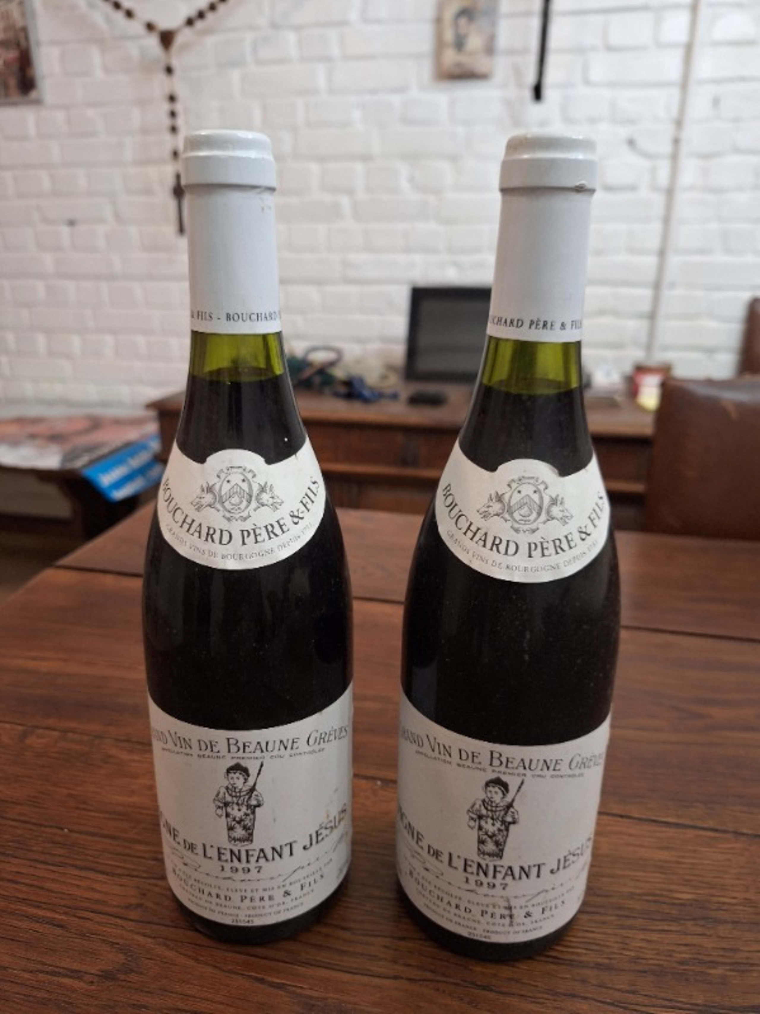 2 x Beaune, Grèves Vignes de L'Enfant Jésus, Bouchard Père et Fils, 1997