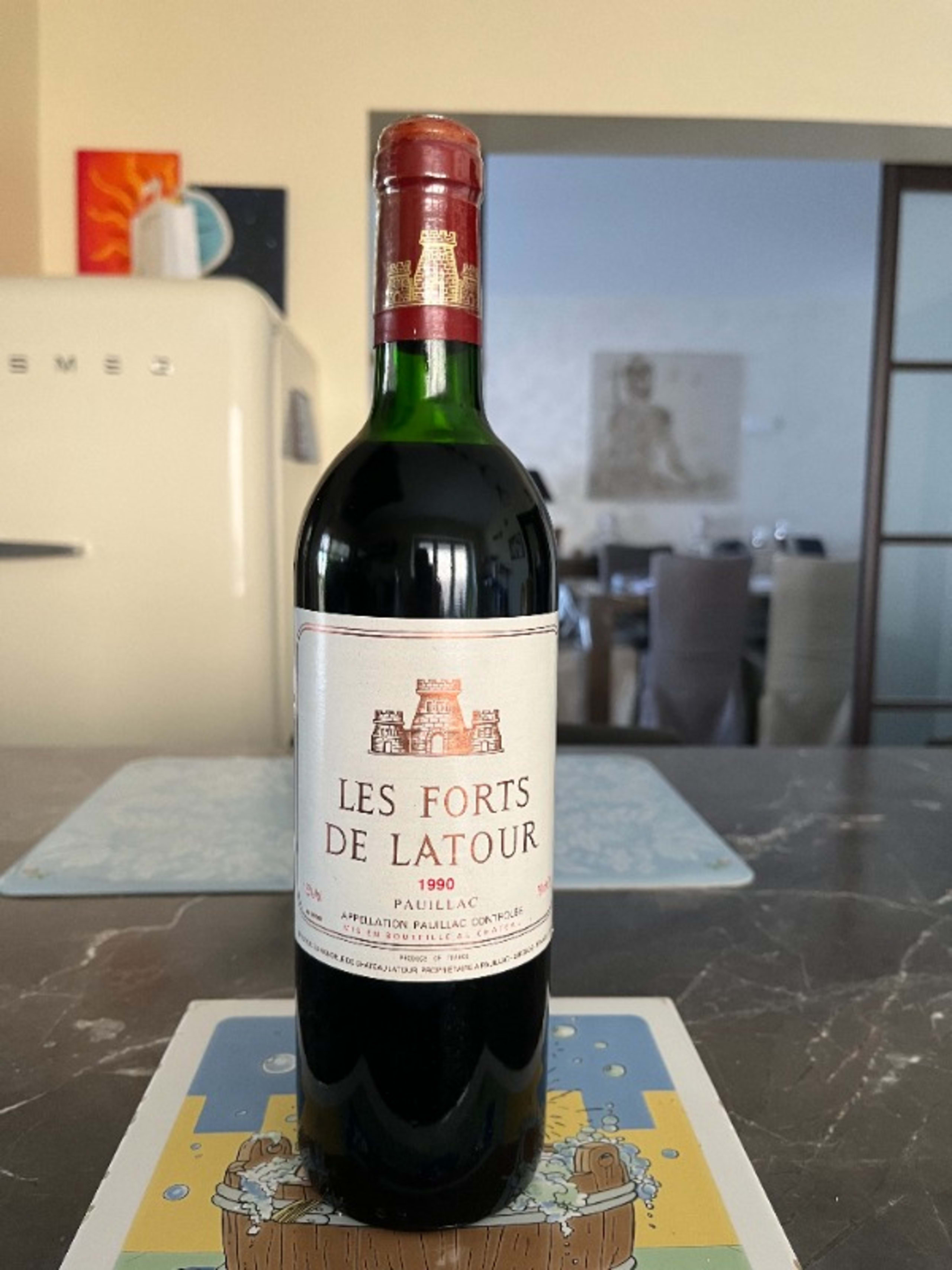 Les Forts de Latour, château Latour, Pauillac, 1990