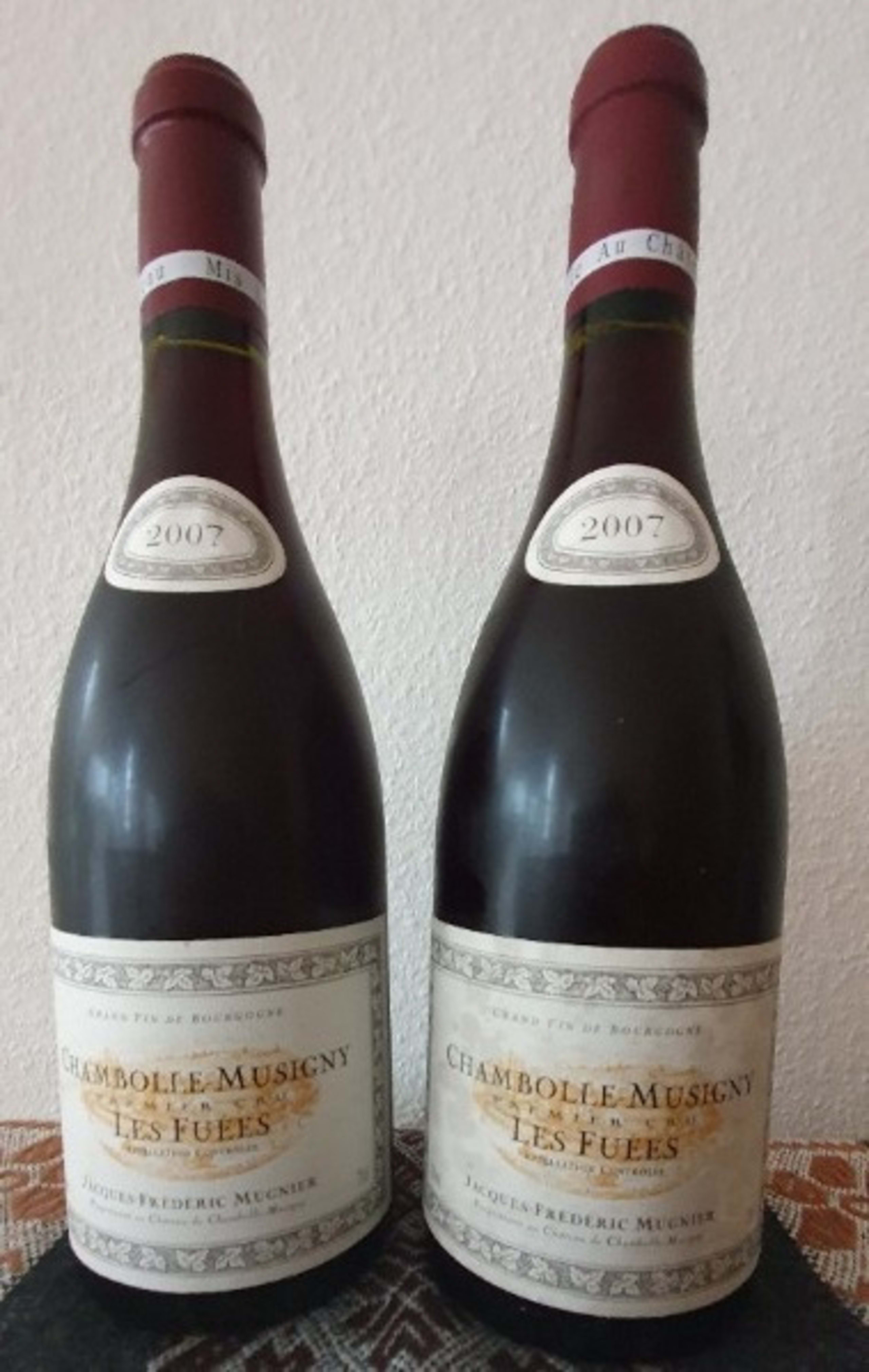 2 x Chambolle-Musigny, 1er Cru - Les Fuees, J.F. Mugnier, 2007