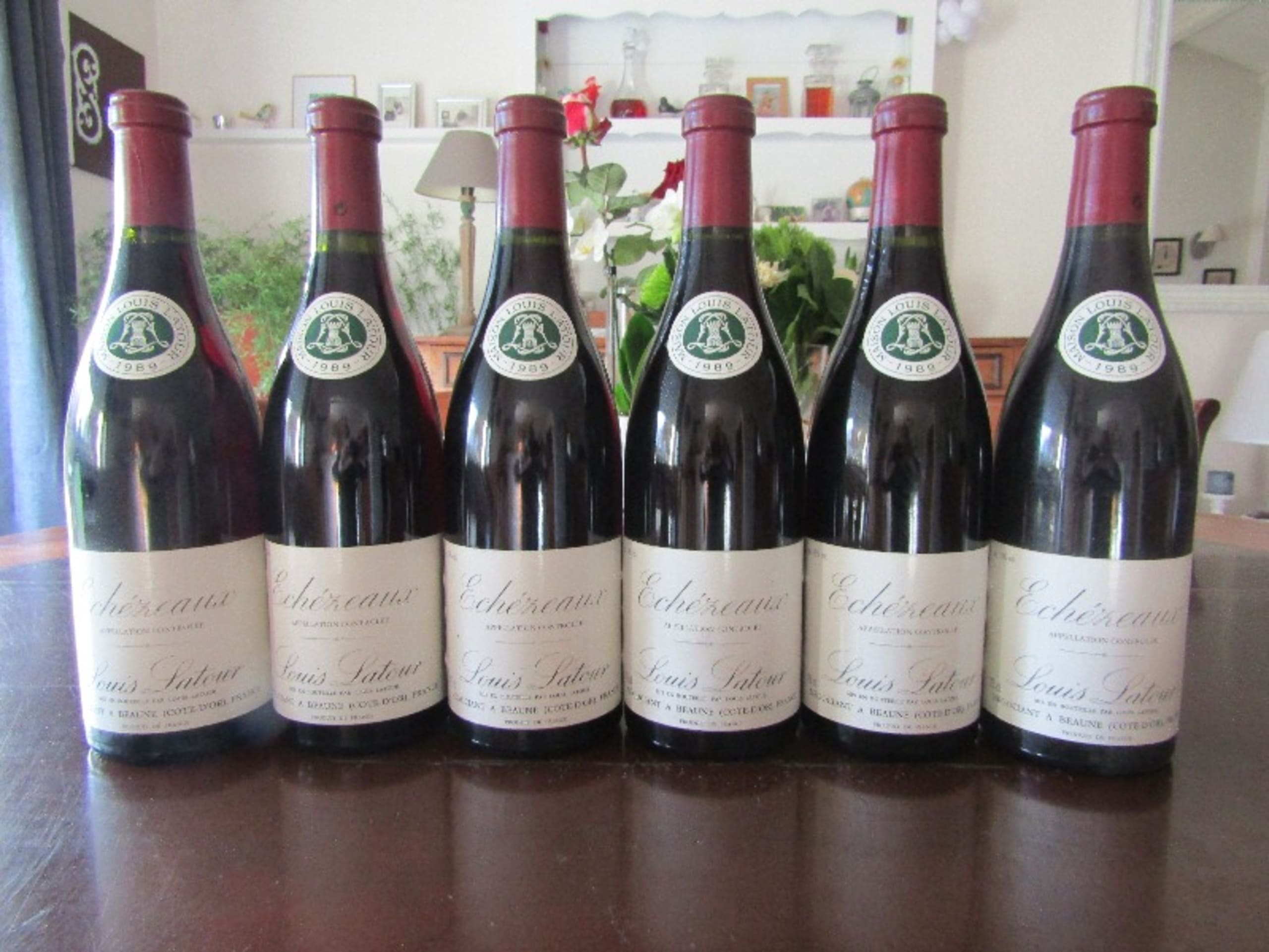 6 x Echézeaux, Louis Latour, 1989