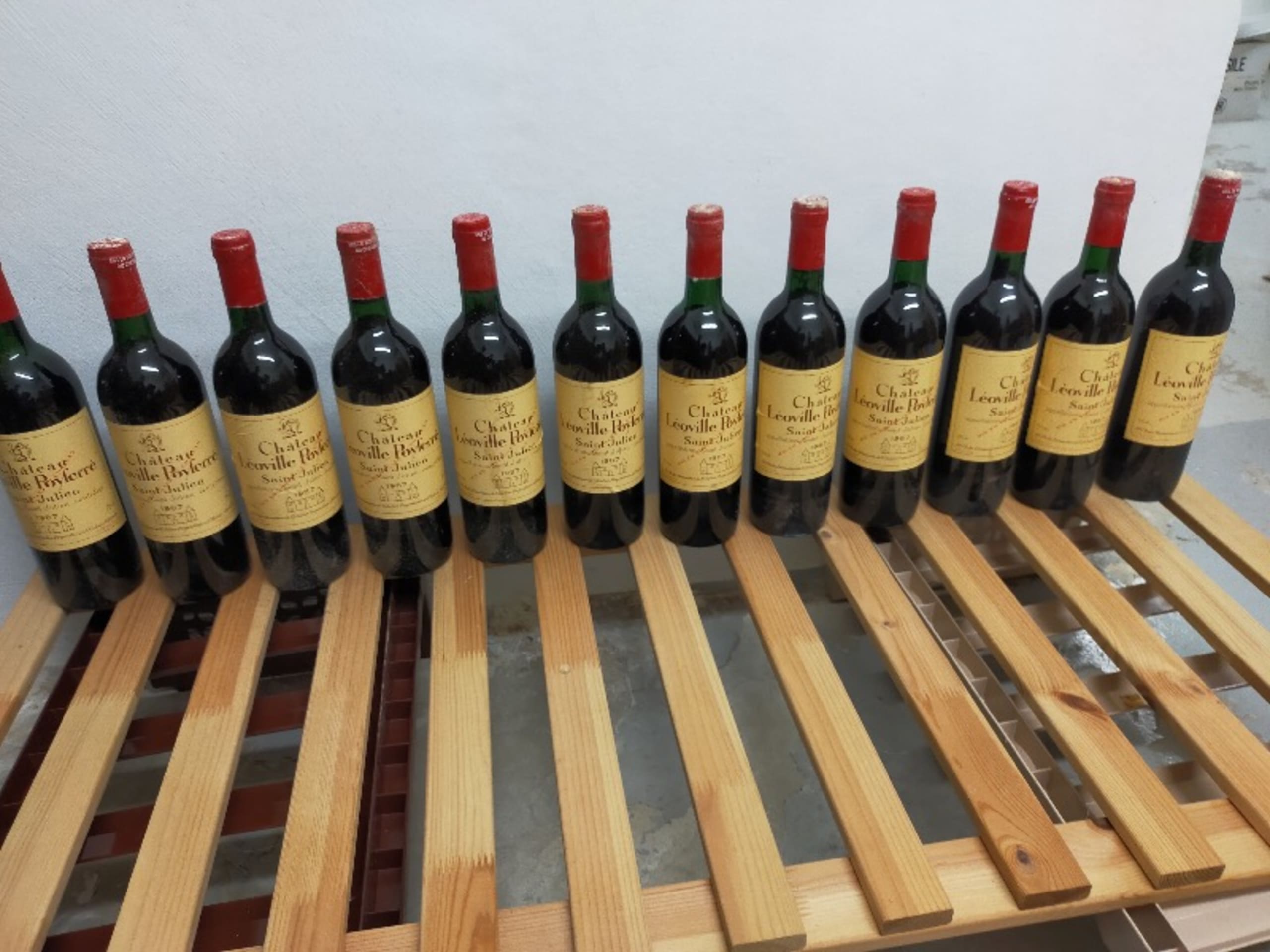 10 x CHATEAU LEOVILLE POYFERRE, Saint-Julien, 1987