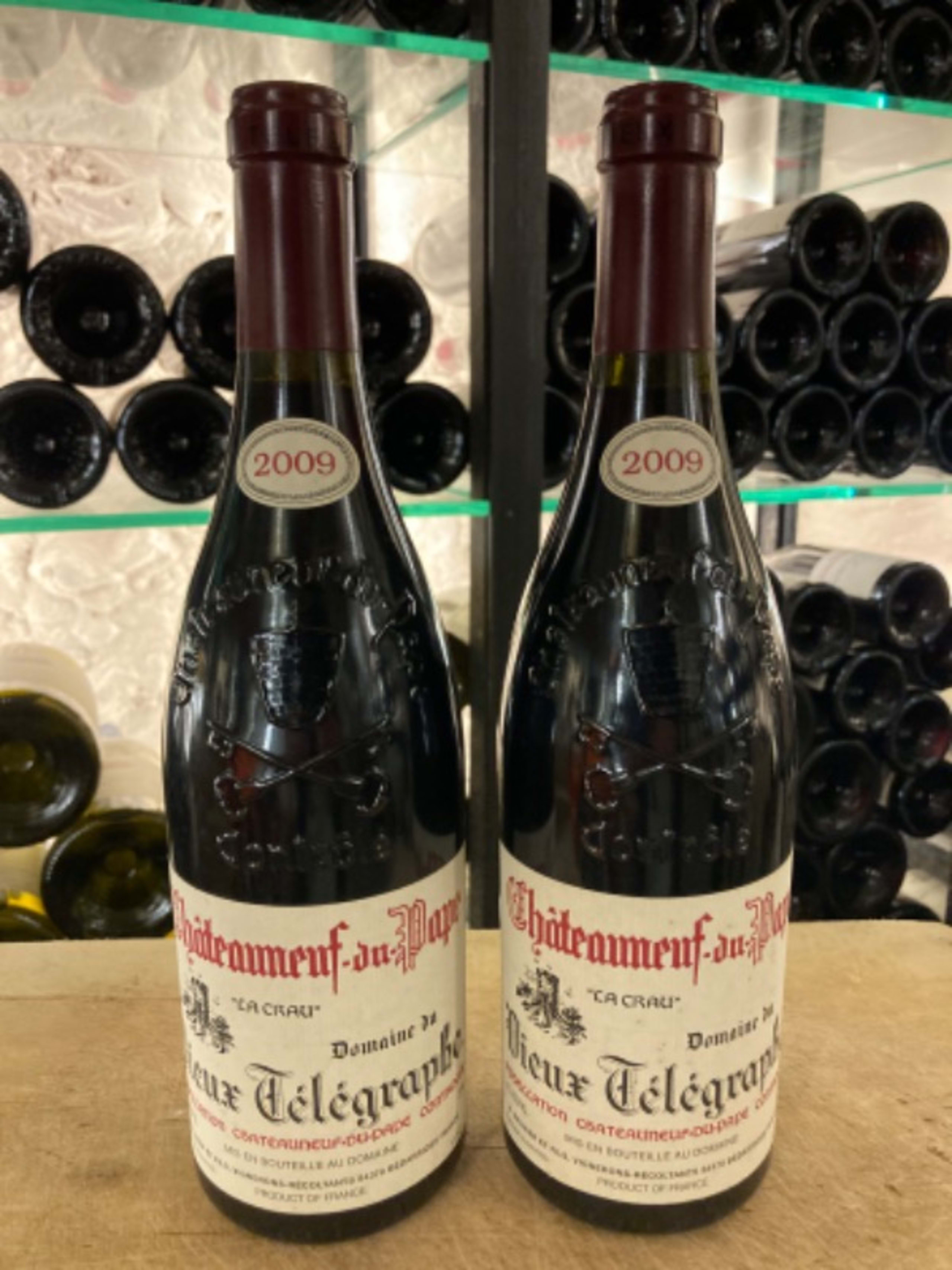 2 x Châteauneuf-du-Pape, Vieux Télégraphe, 2009