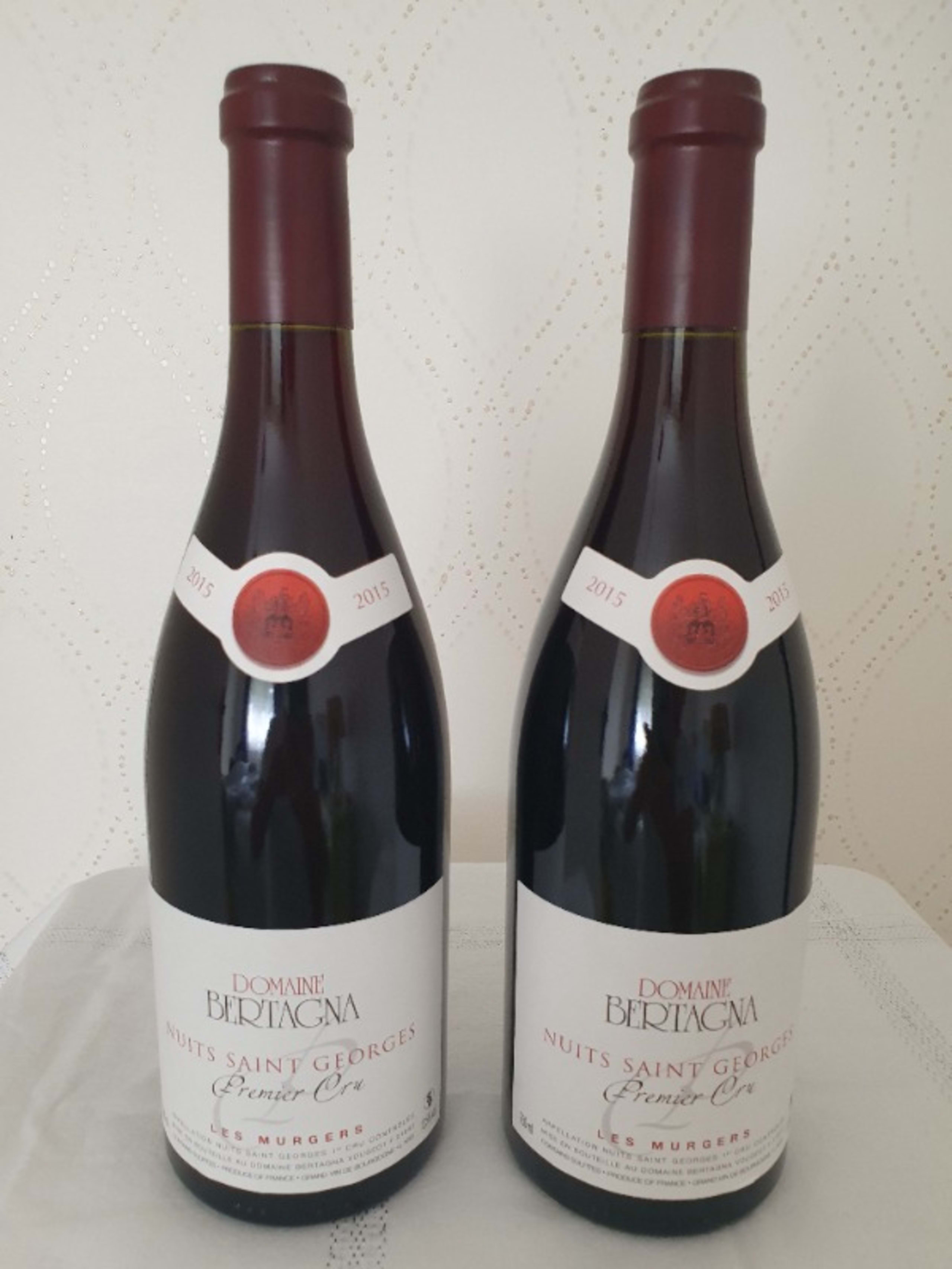 2 x Nuits-Saint-Georges, 1er Cru Les Murgers, Domaine Bertagna, 2015