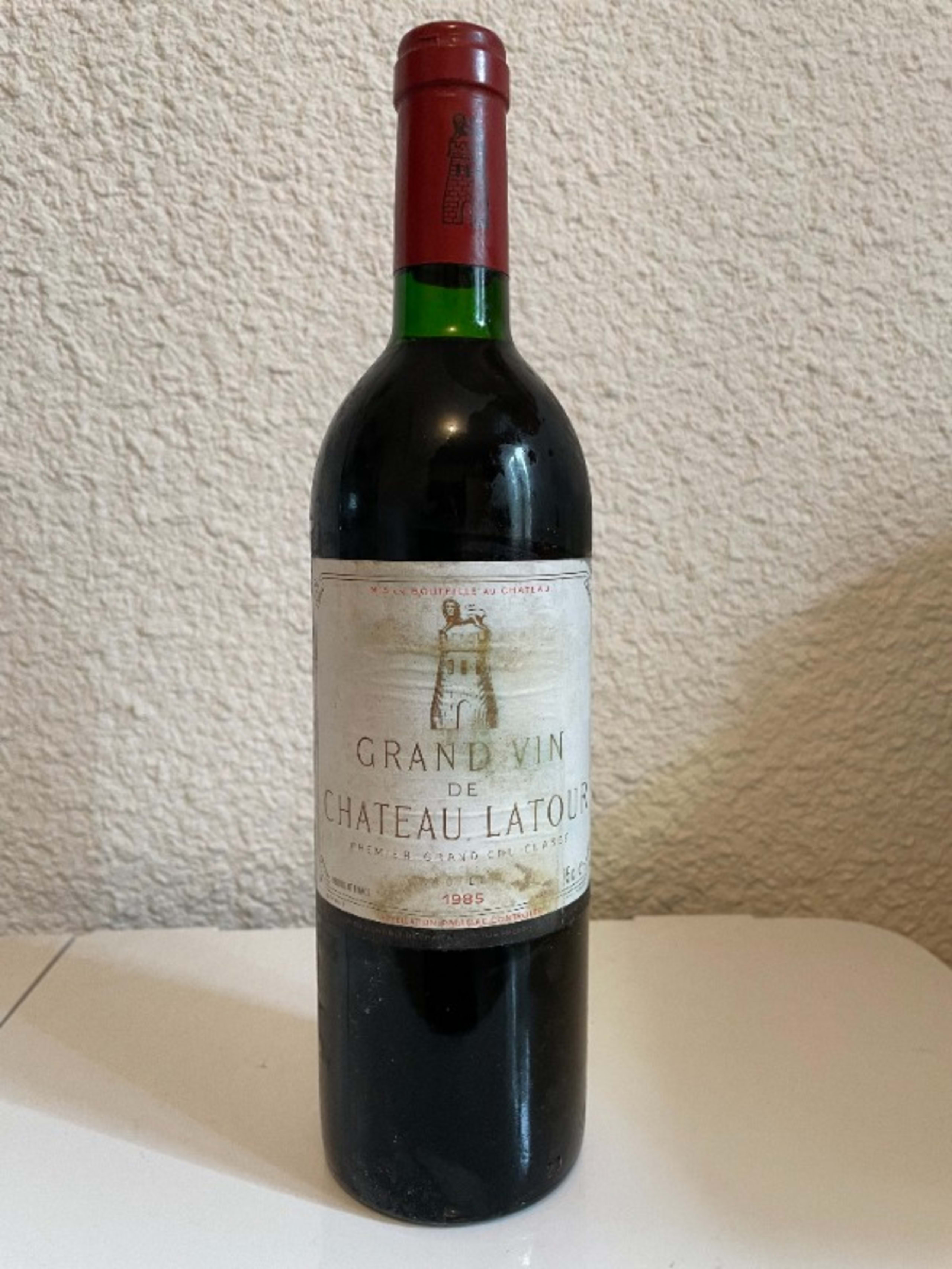 Grand vin de château Latour, Pauillac, 1985