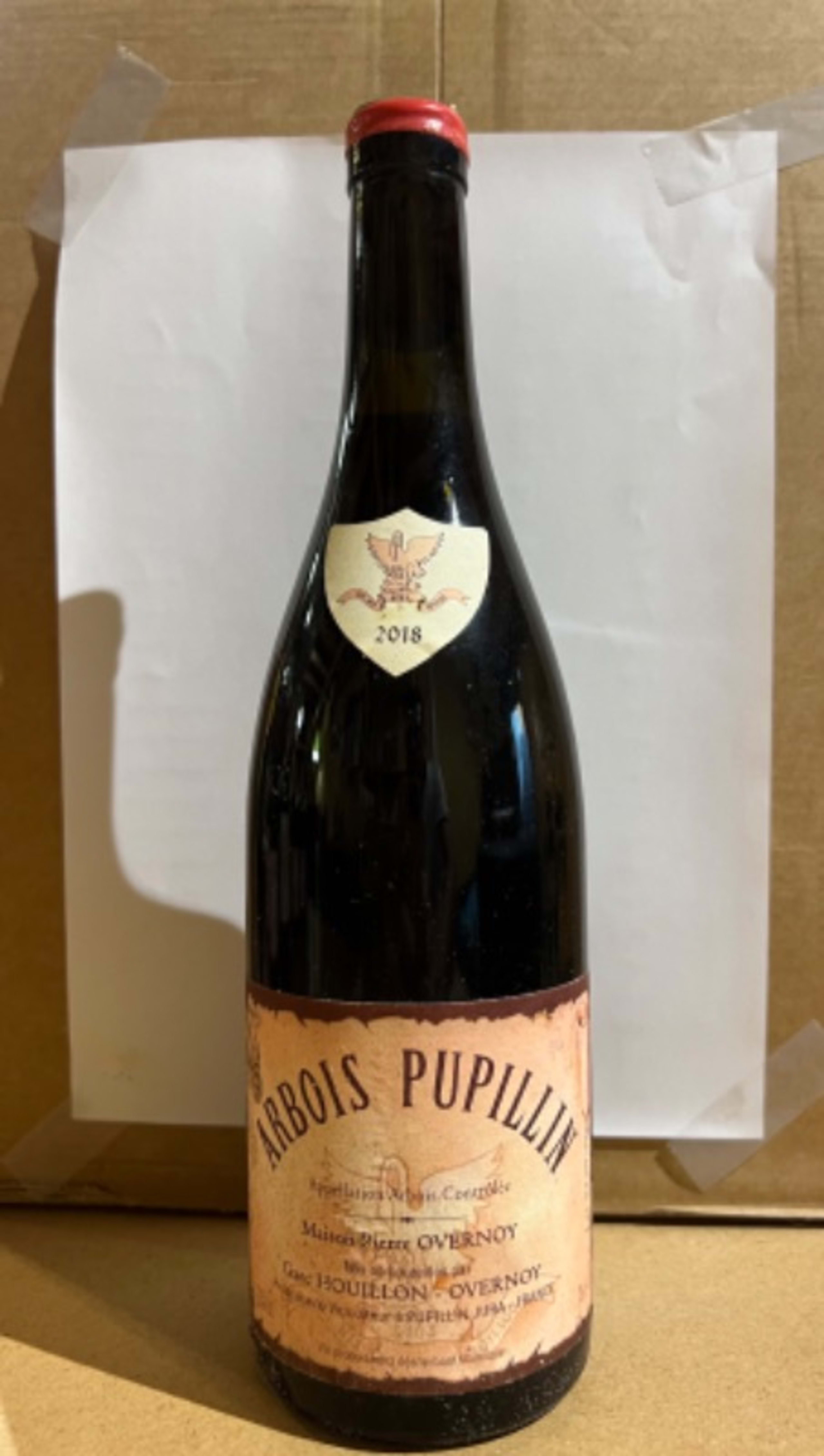 Poulsard ( cire rouge ), Overnoy, Arbois-Pupillin, 2018