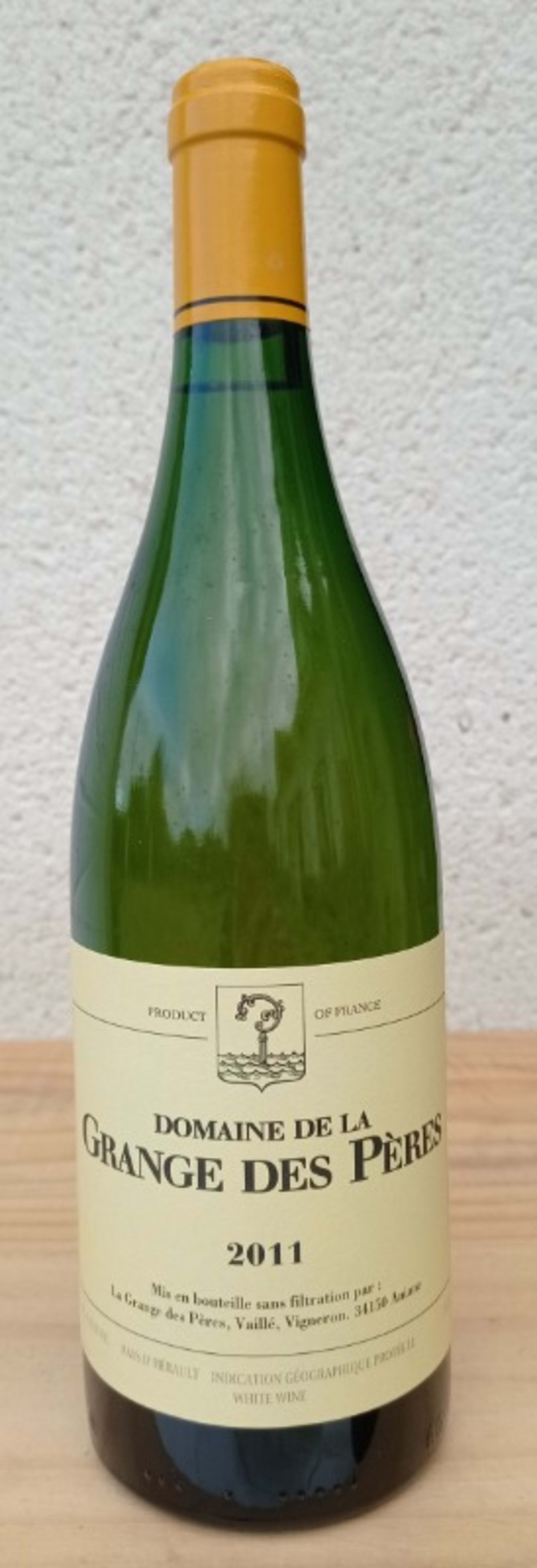 domaine de la Grange des Pères (Bc/Wh), Vin de Pays de l'Hérault, 2011