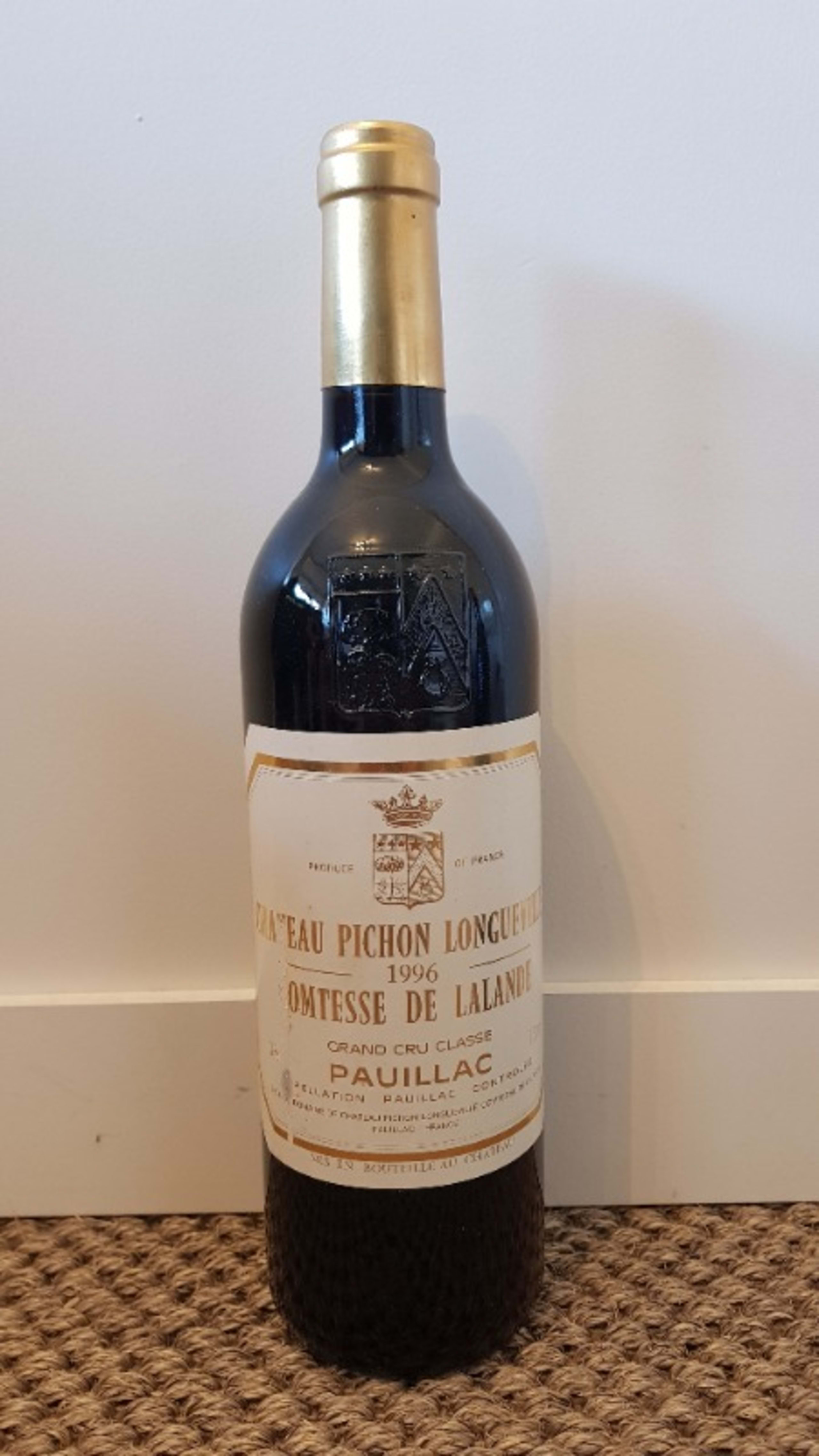 Comtesse de Lalande, Château Pichon Longueville, Pauillac, 1996