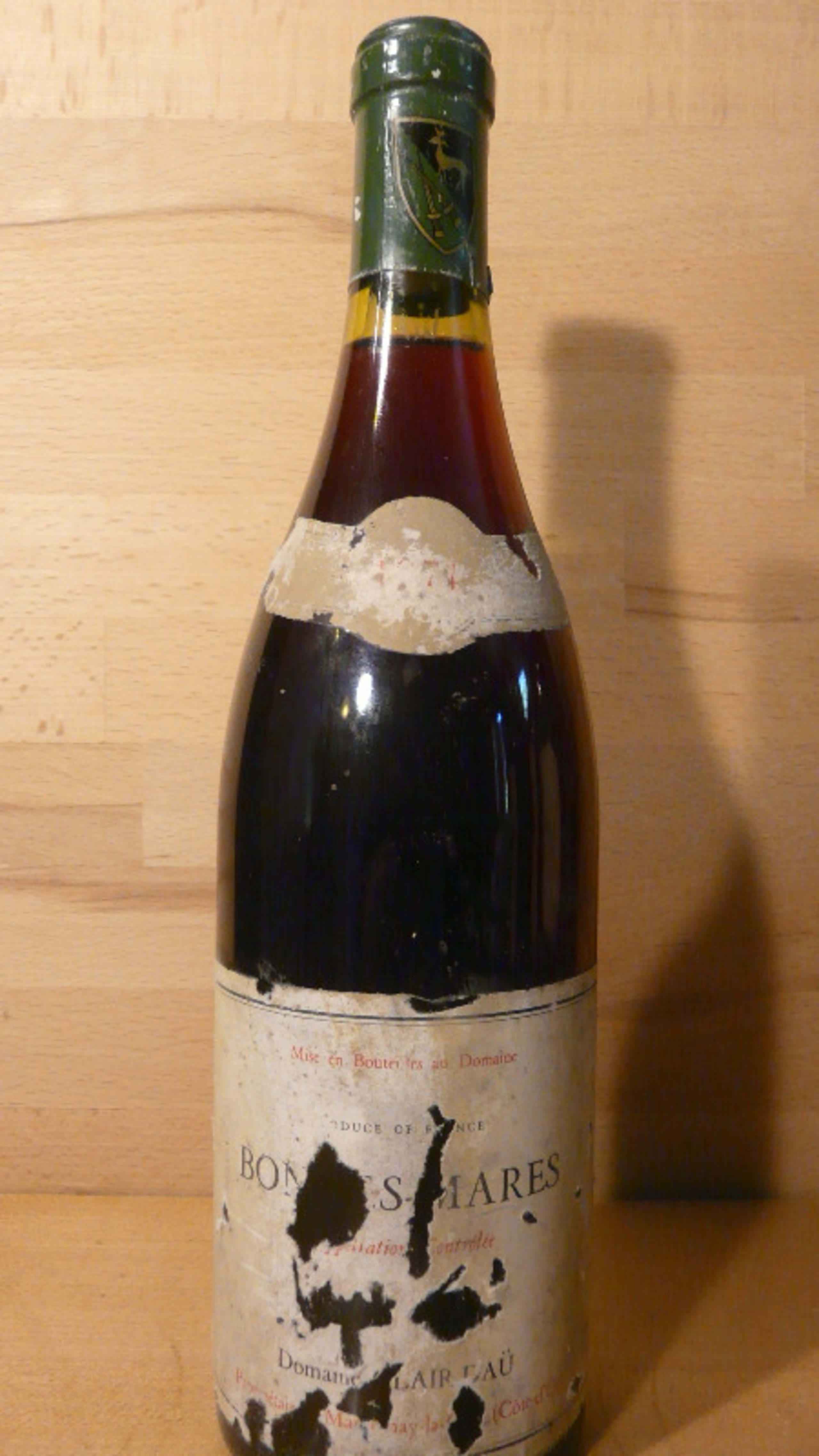 Bonnes-Mares, Clair-Daü, 1971