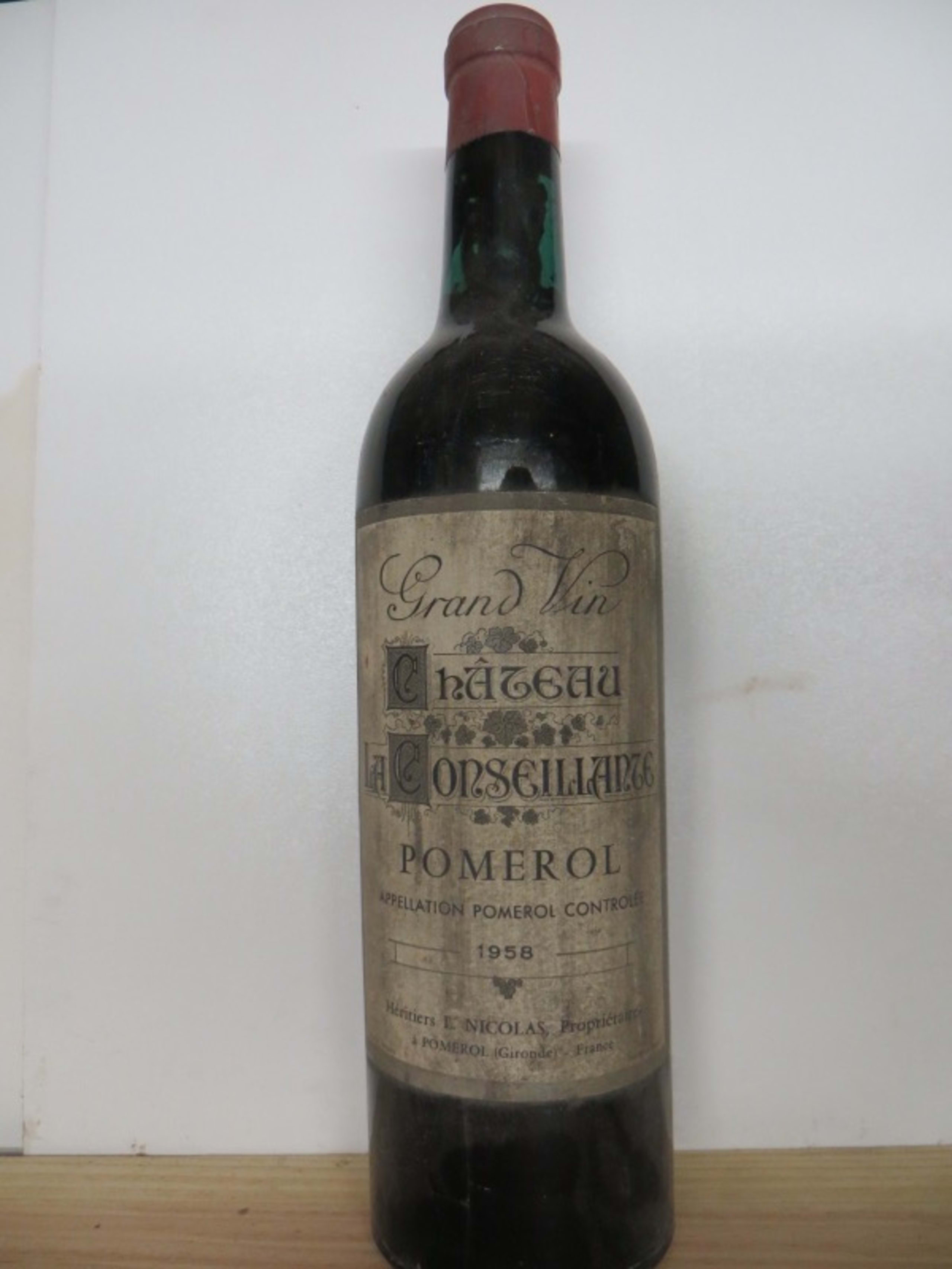 Château La Conseillante, Pomerol, 1958