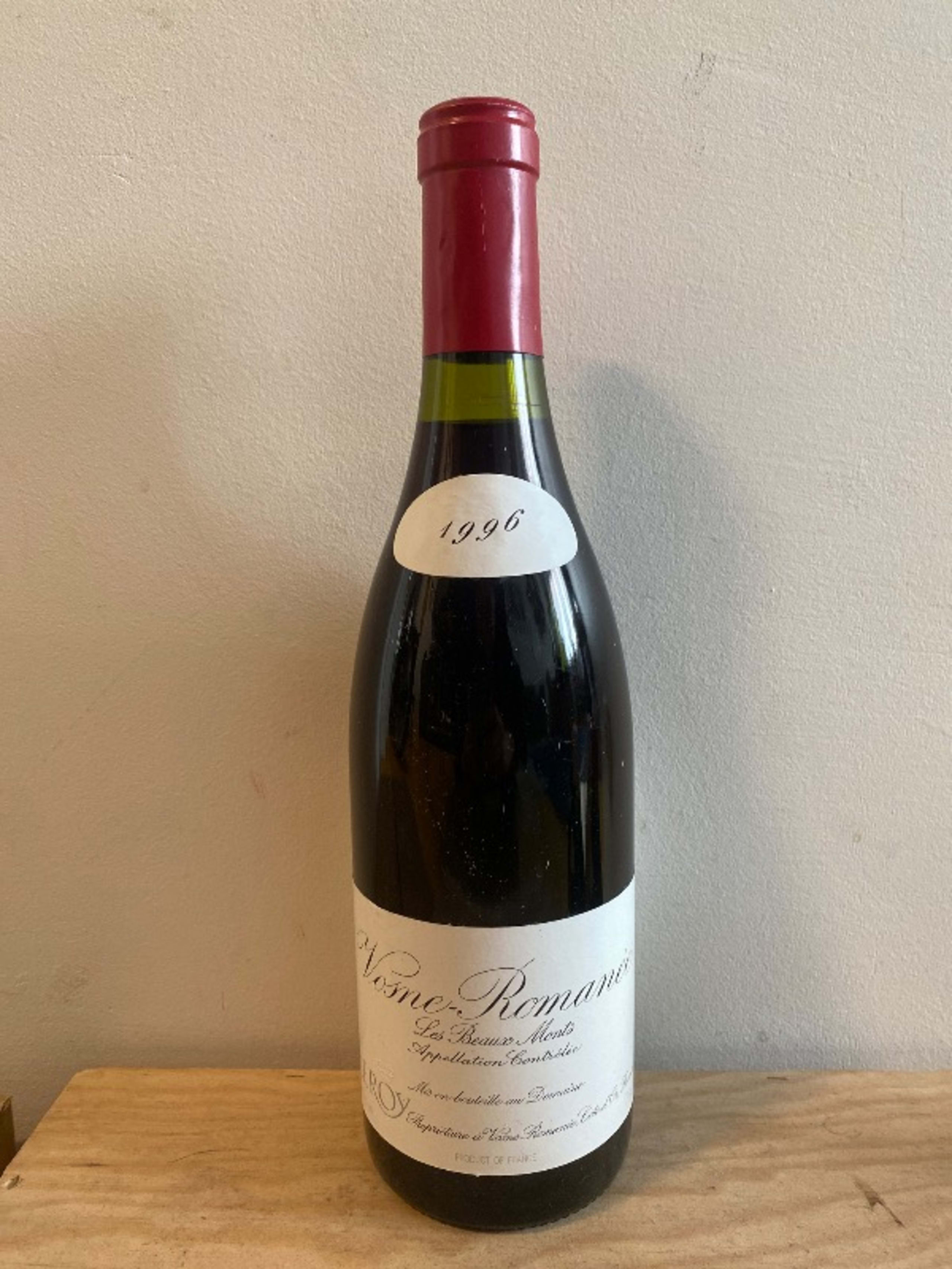Vosne-Romanée, Les Beaux Monts, Domaine Leroy, 1996