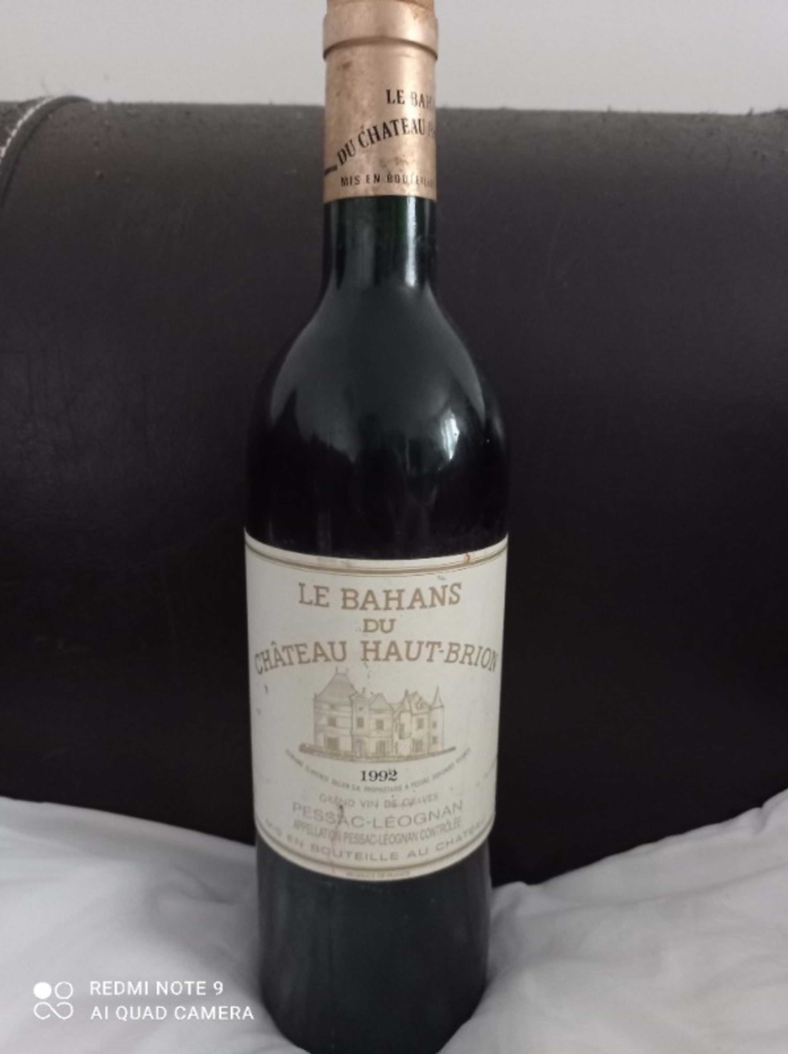Le Bahans, Château HAUT BRION, Pessac-Léognan, 1992