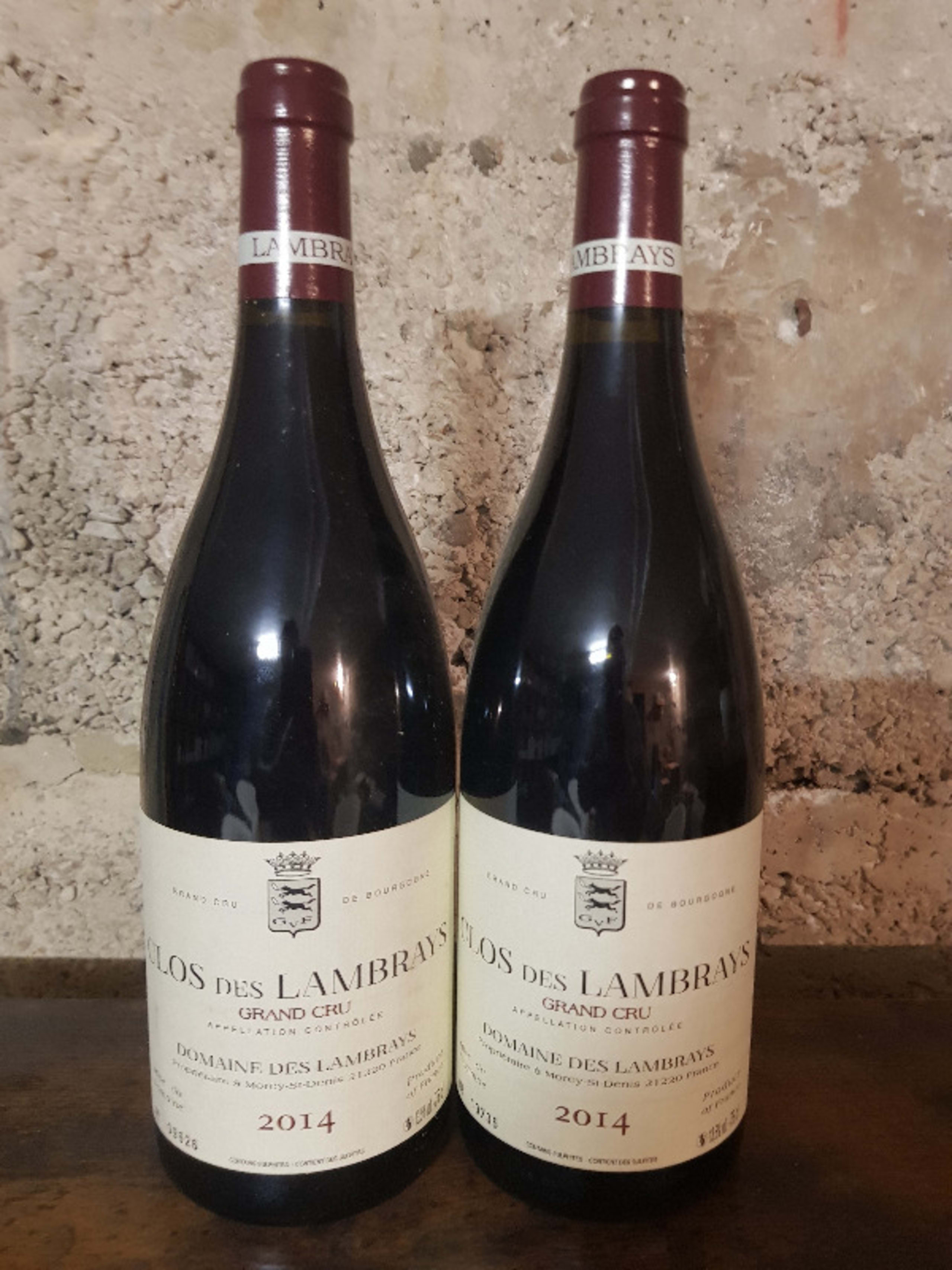 2 x Clos-des-Lambrays, Domaine des Lambrays, 2014