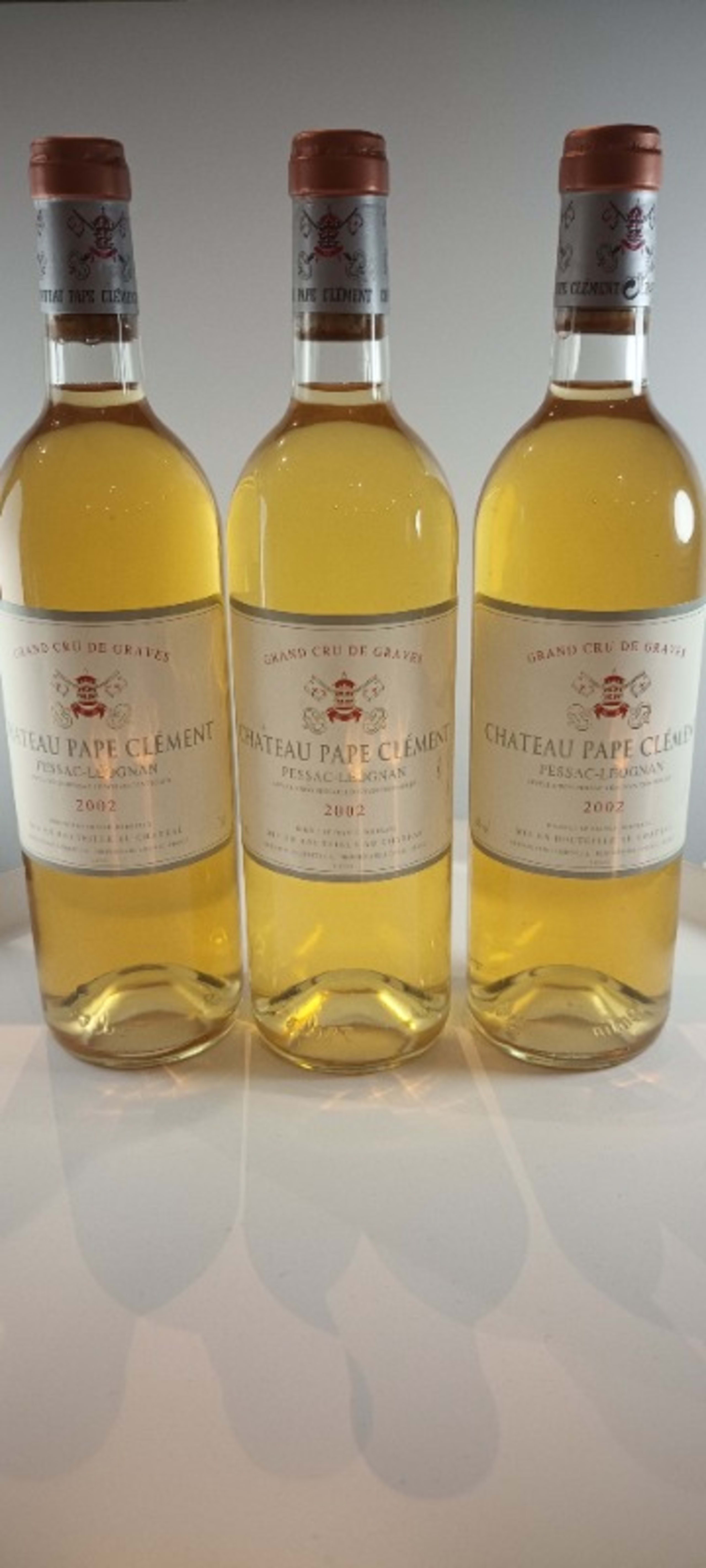 3 x Château Pape Clément (Wh/Bc), Pessac-Léognan, 2002