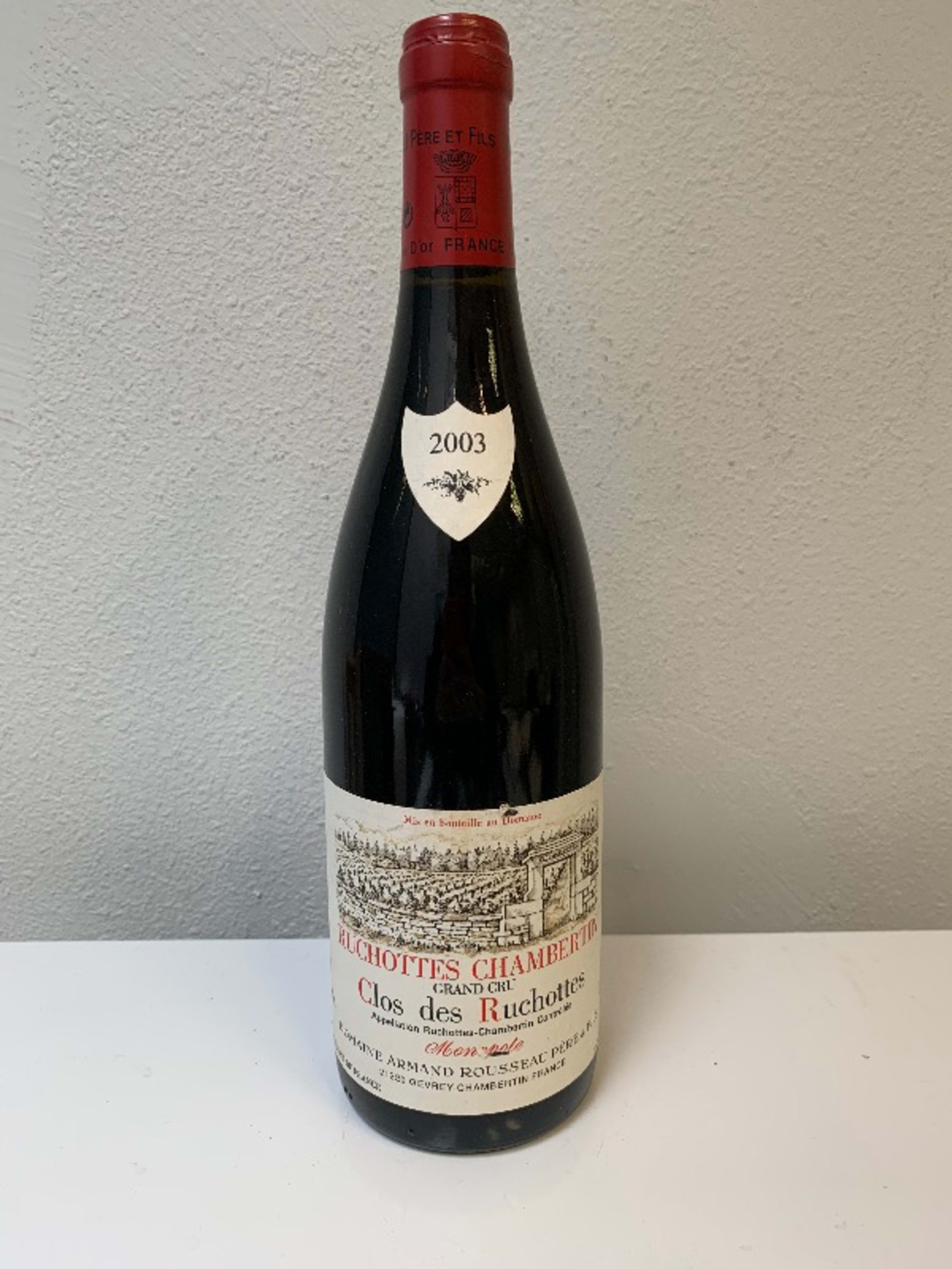 Ruchottes-Chambertin, Clos Des Ruchottes, Armand rousseau, 2003