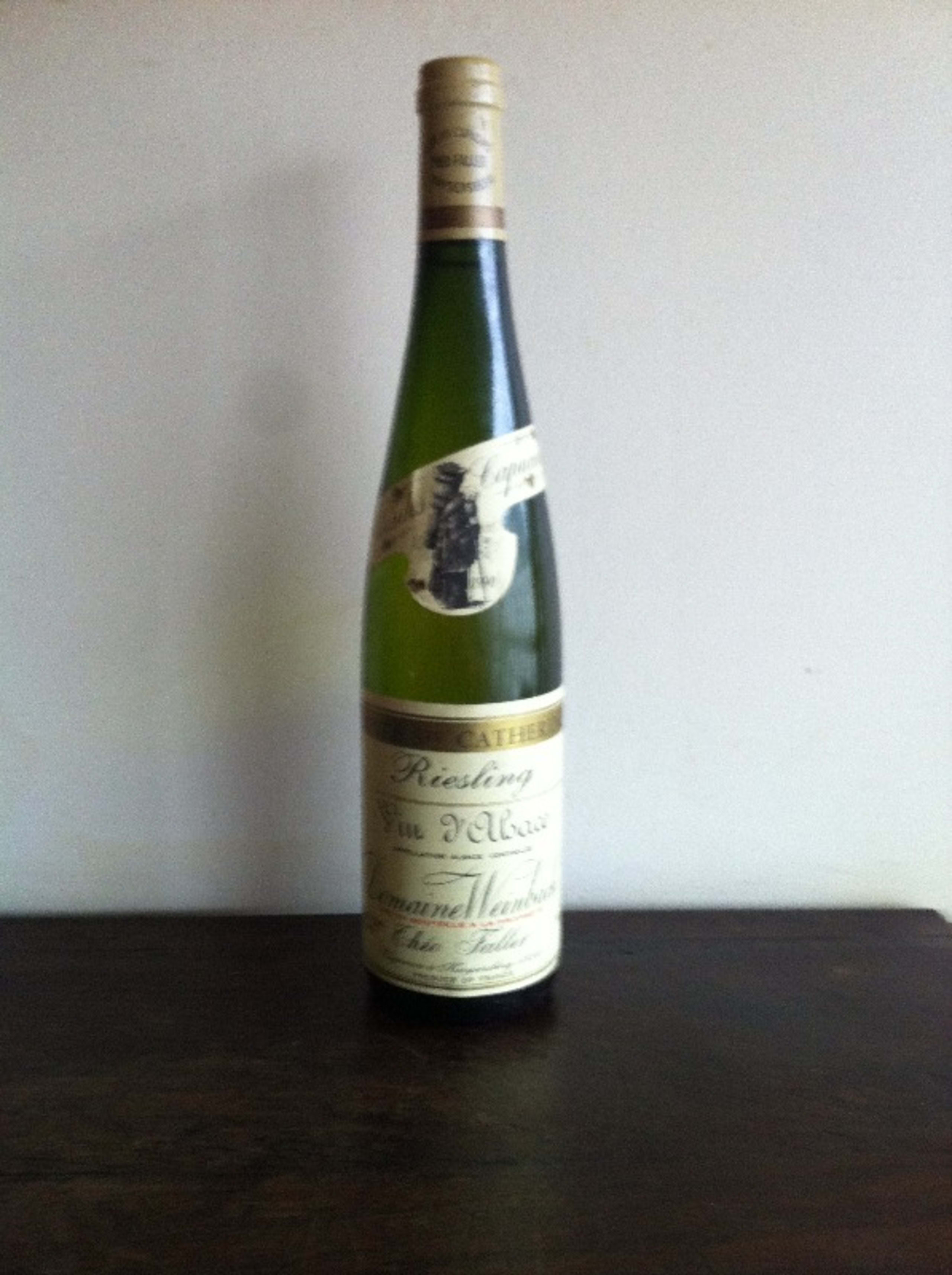Cuvée Sainte-Catherine, Weinbach Clos des Capucins, Alsace Riesling, 1990