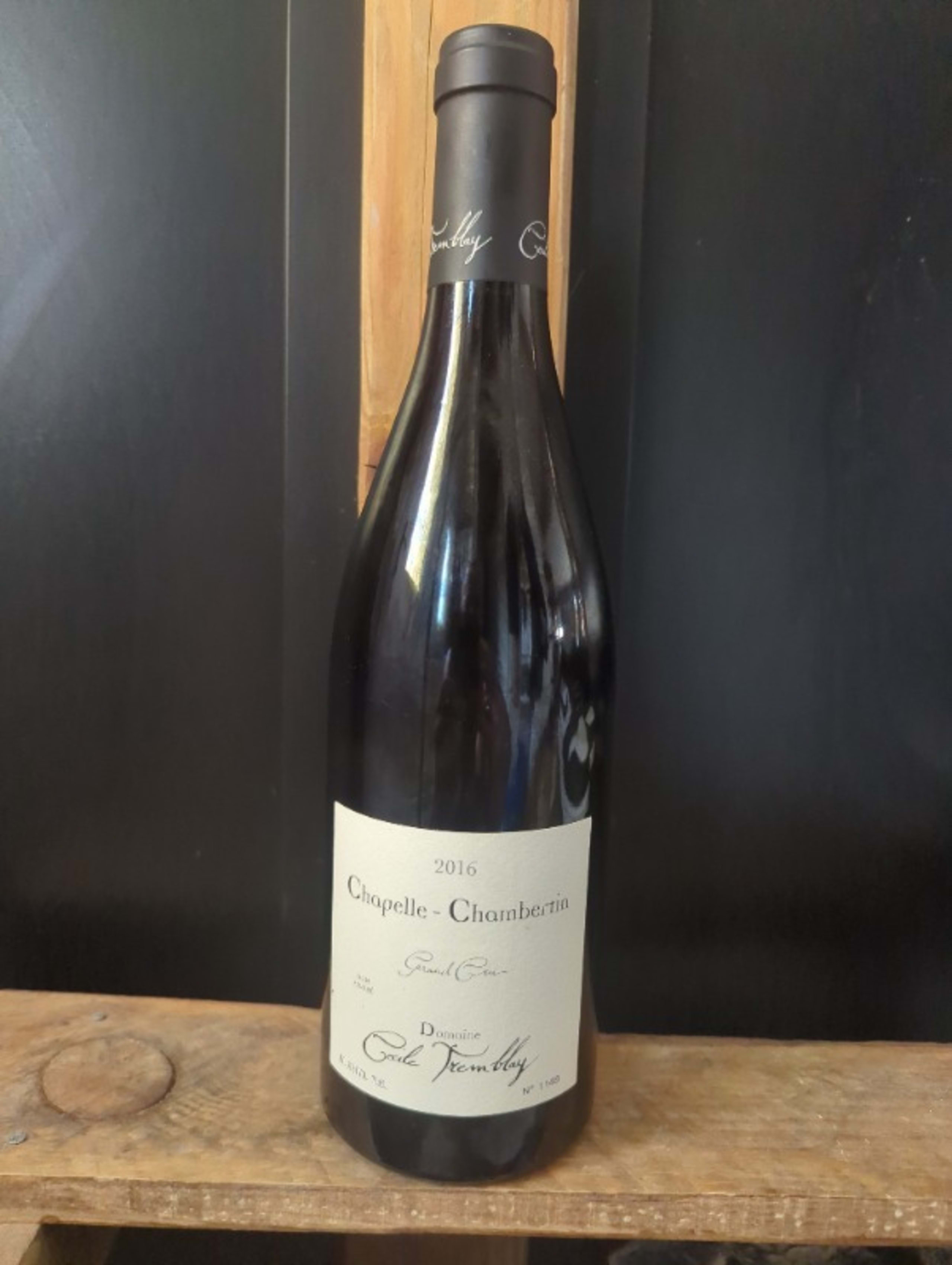 Chapelle-Chambertin, Grand cru, Domaine Cécile Tremblay, 2016