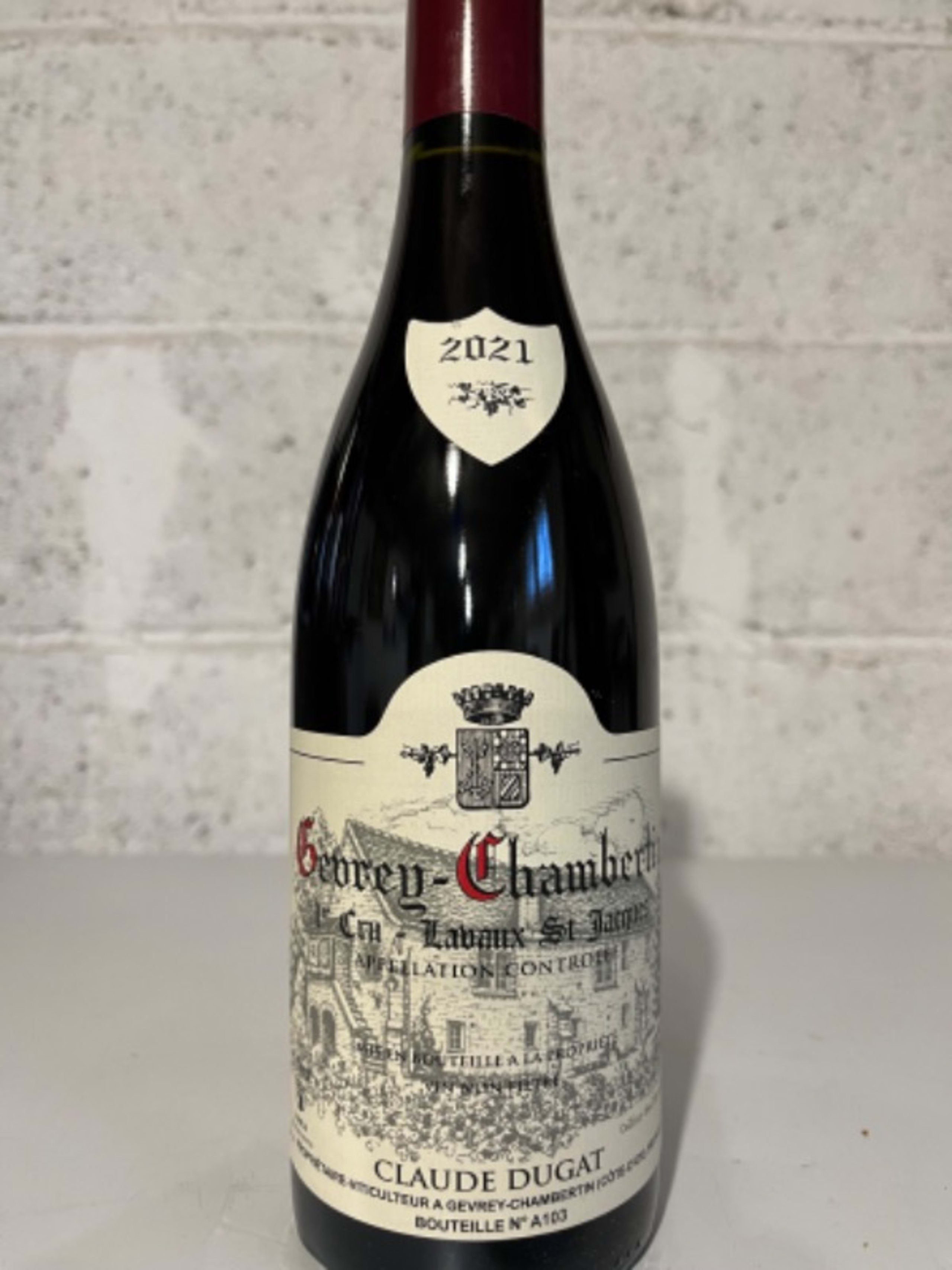 Gevrey-Chambertin, 1er cru Lavaux Saint-Jacques, Claude Dugat, 2021