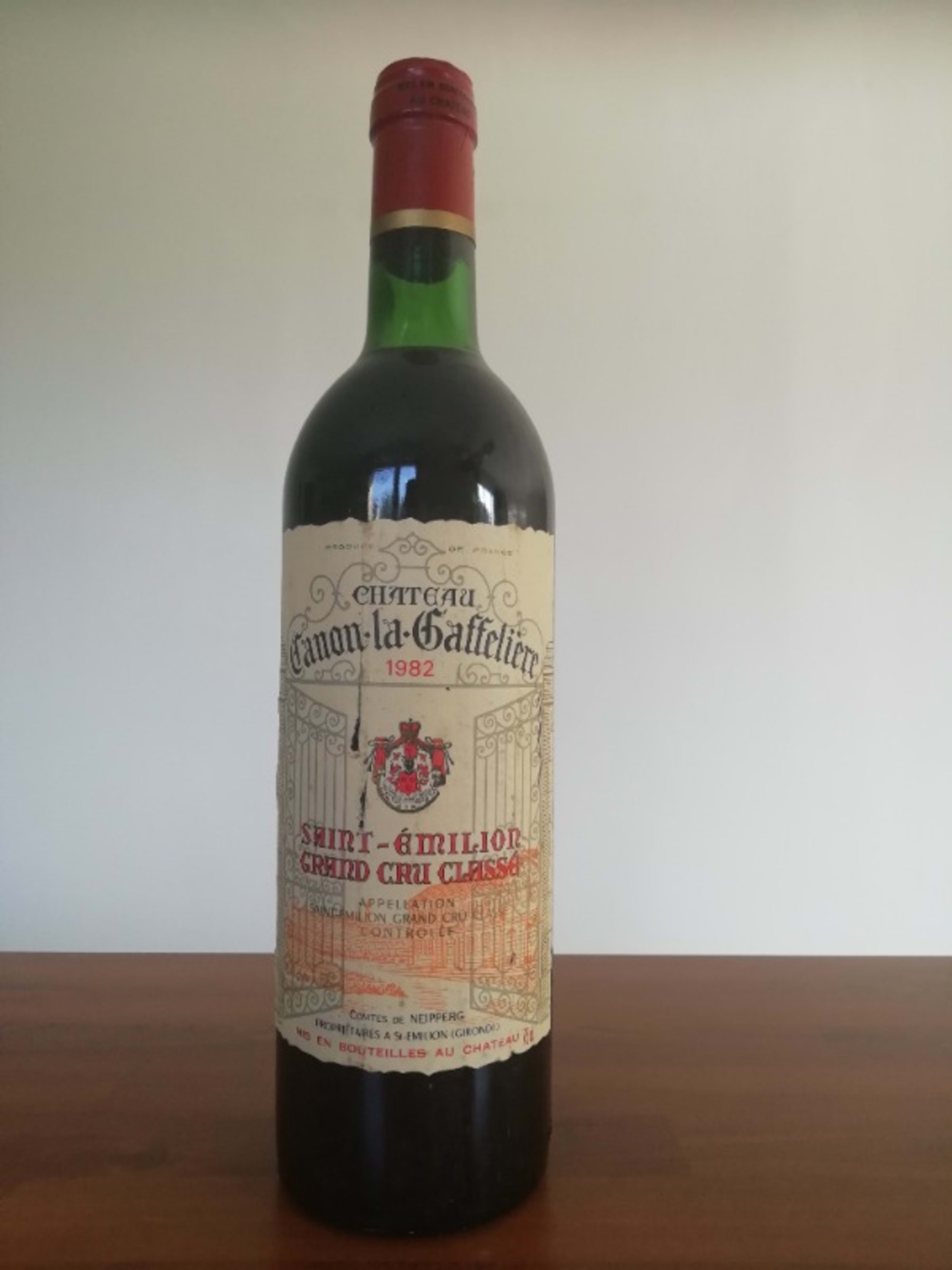 CANON-LA-GAFFELIERE, Saint-Émilion, 1982
